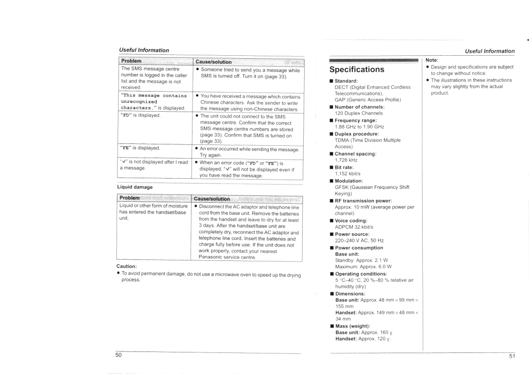 Panasonic KX-TG8301HK manual 