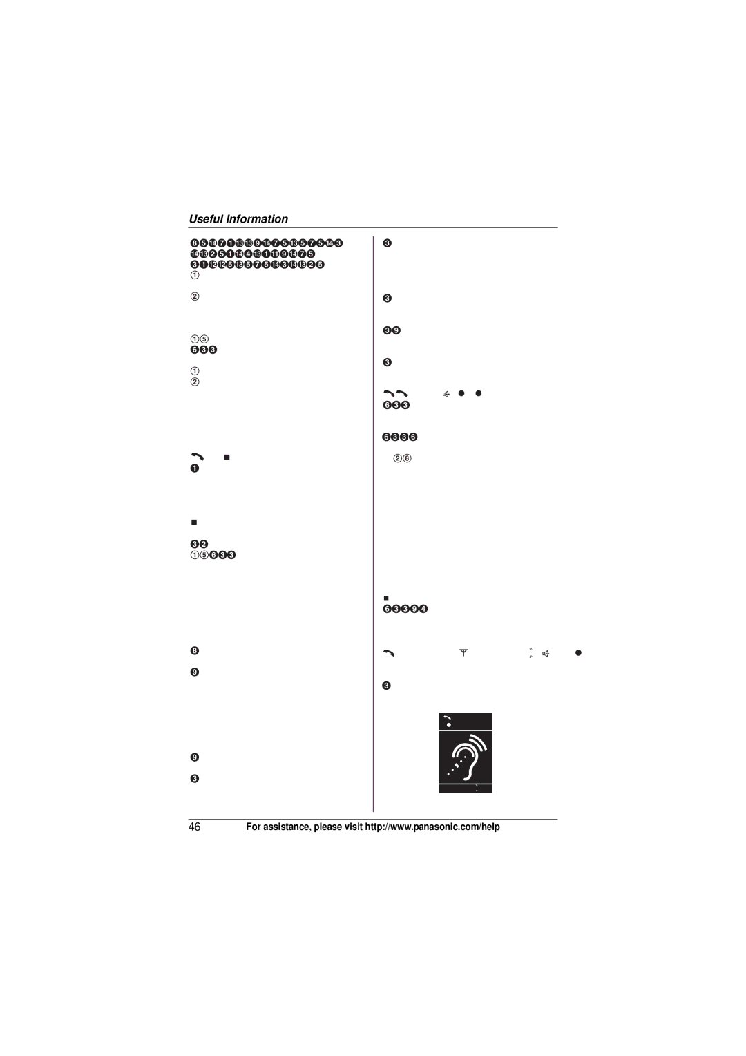 Panasonic KX-TG9321, KX-TG9322 operating instructions FCC RF Exposure Warning 