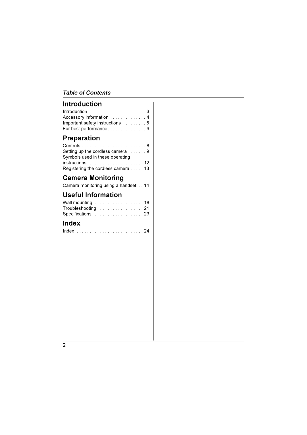 Panasonic KX-TGA593AL operating instructions Introduction 