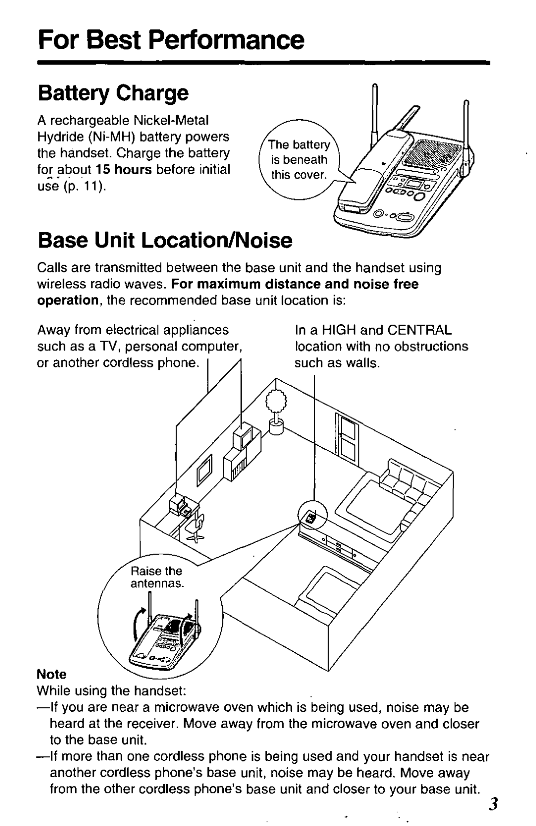 Panasonic KXTGM240S, KX-TGM240B manual 