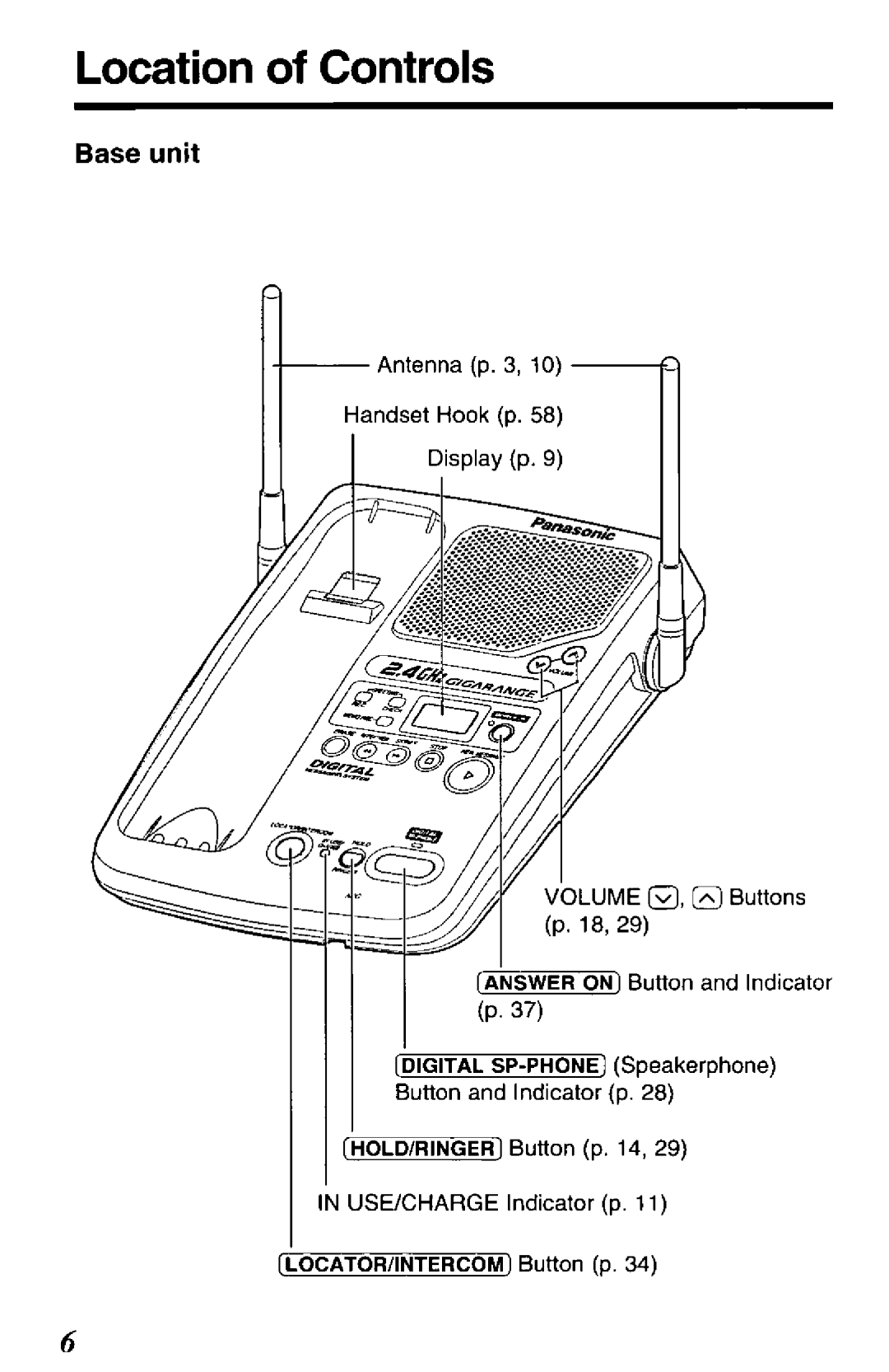 Panasonic KX-TGM240B, KXTGM240S manual 