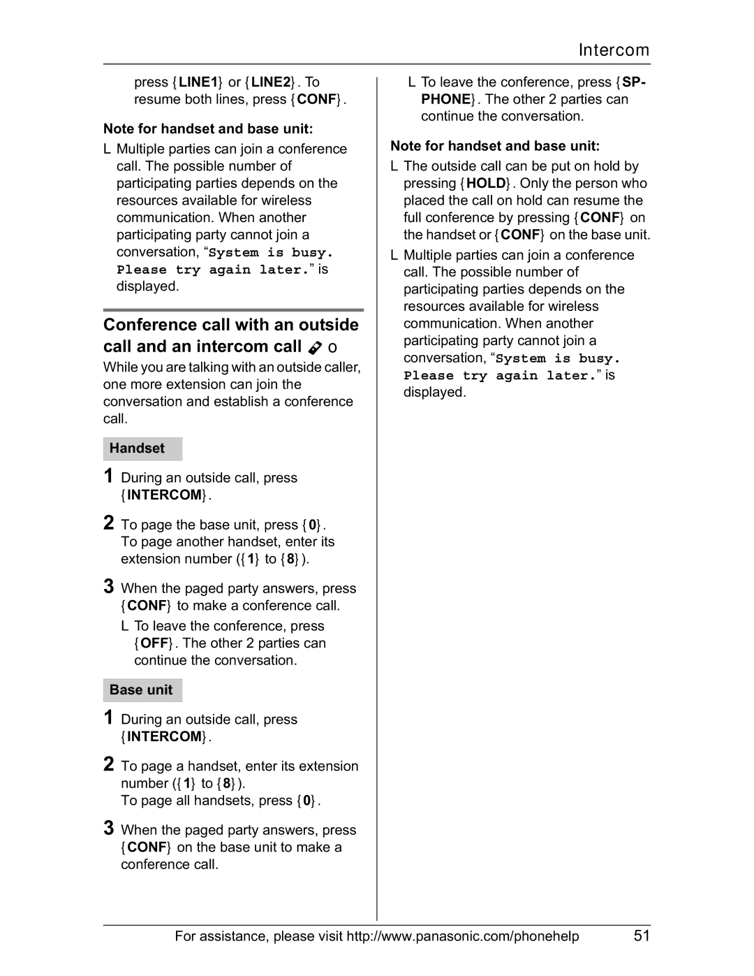 Panasonic KX-TH102-M operating instructions Please try again later. is 