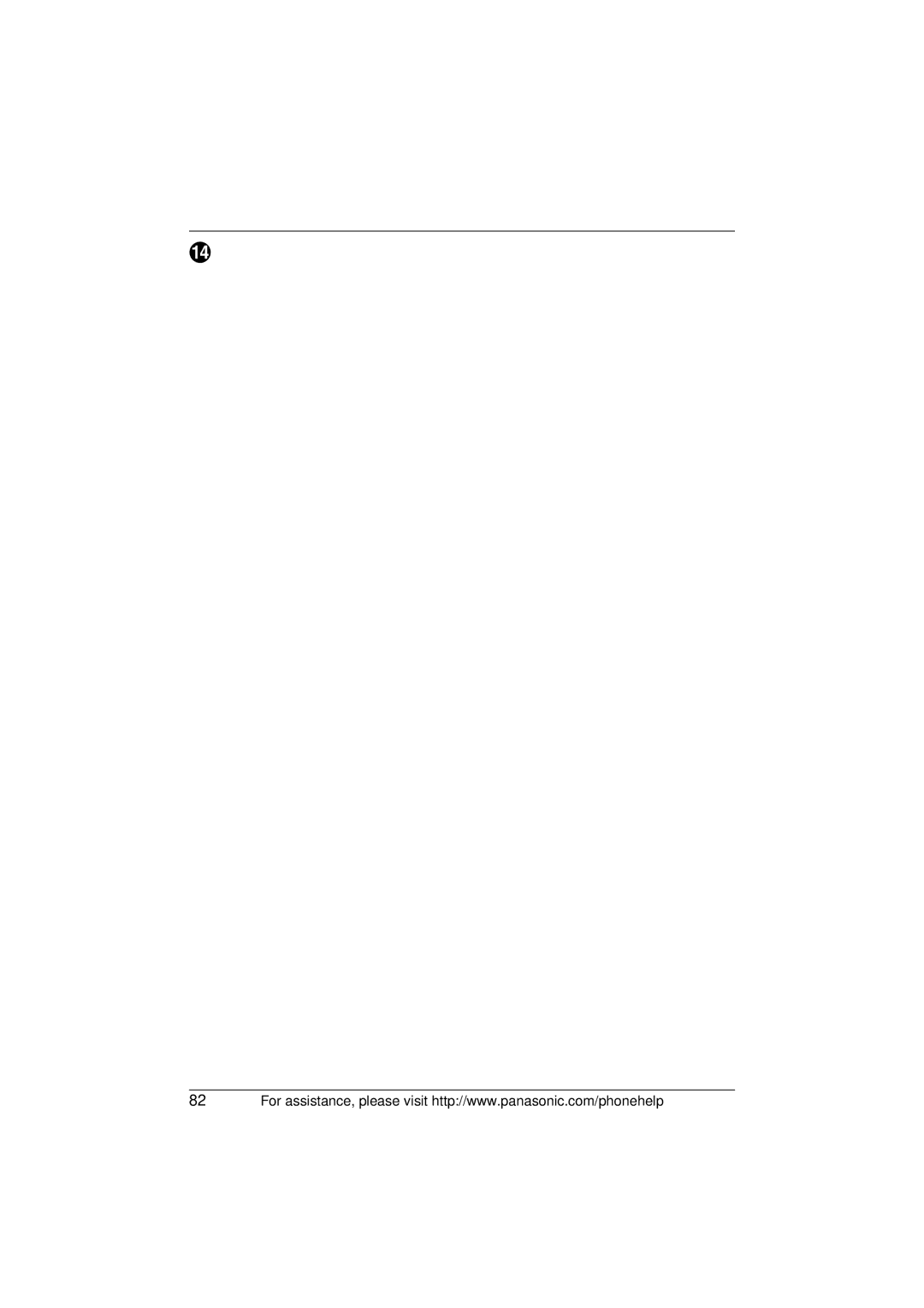 Panasonic KX-THA16 operating instructions 