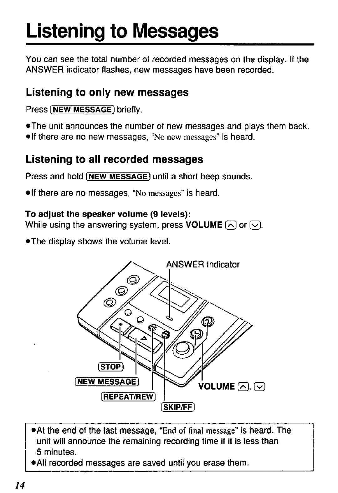 Panasonic KX-TM100B manual 