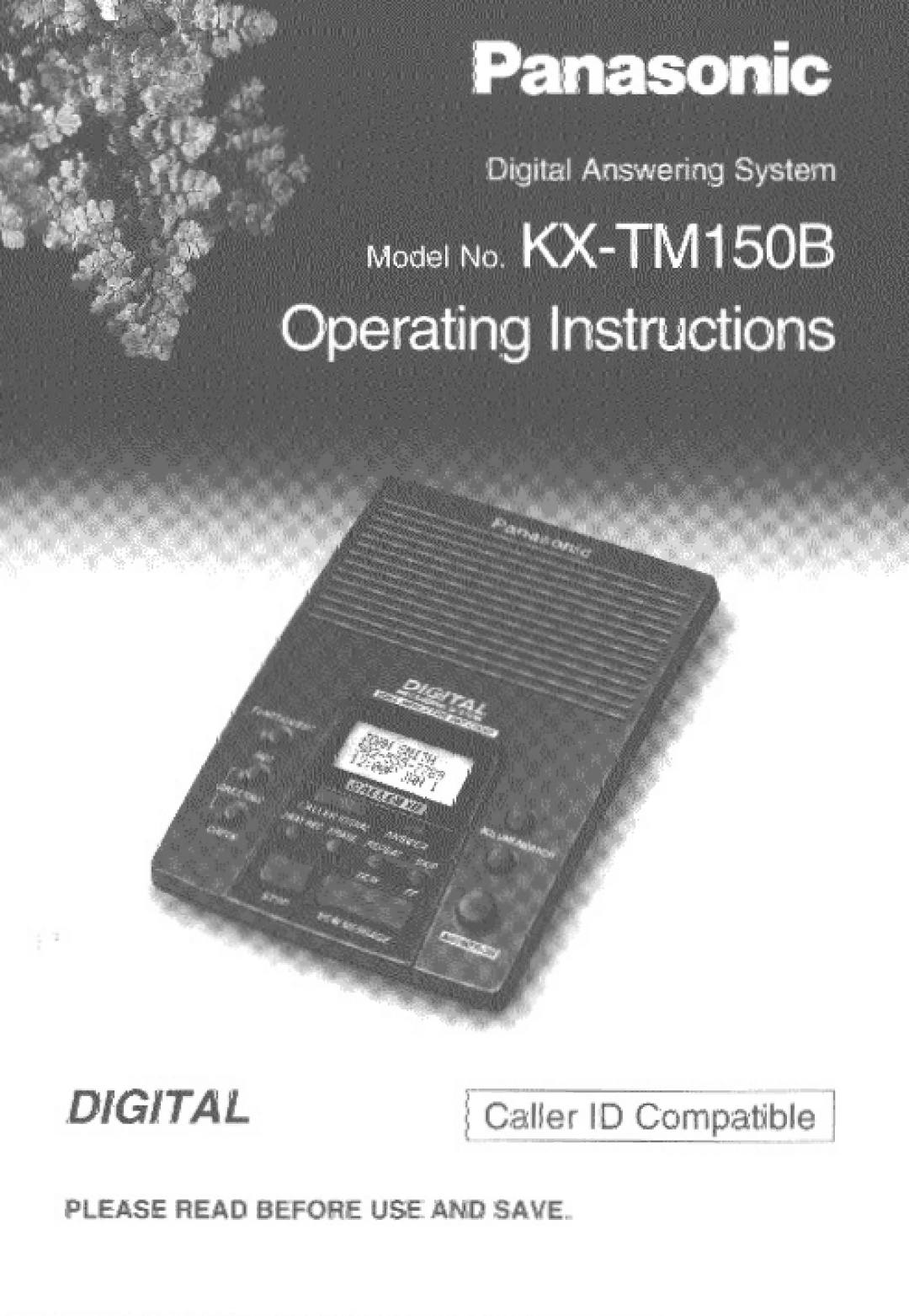 Panasonic KX-TM150B manual 