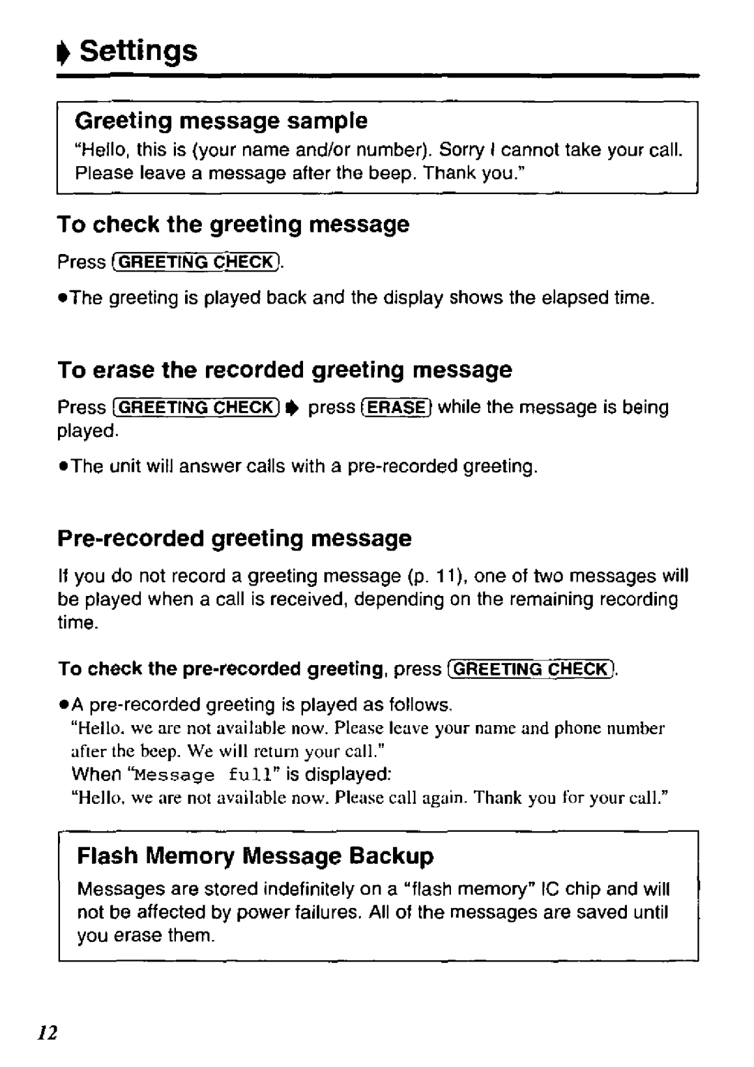 Panasonic KX-TM150B manual 