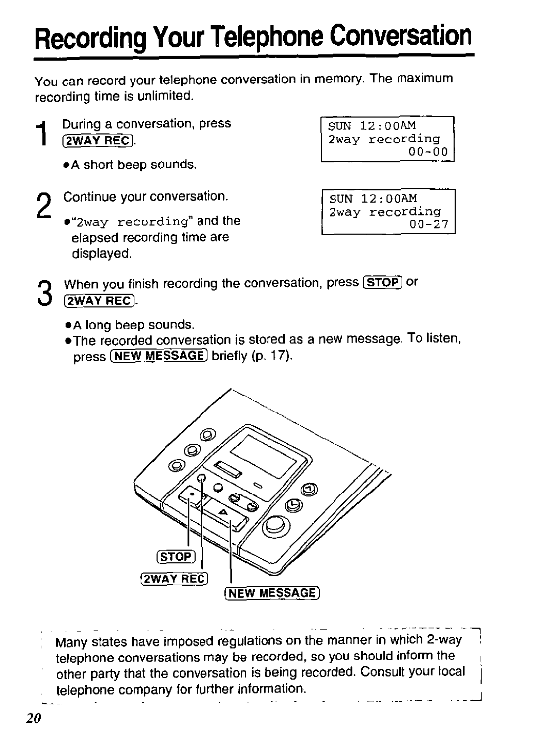 Panasonic KX-TM150B manual 