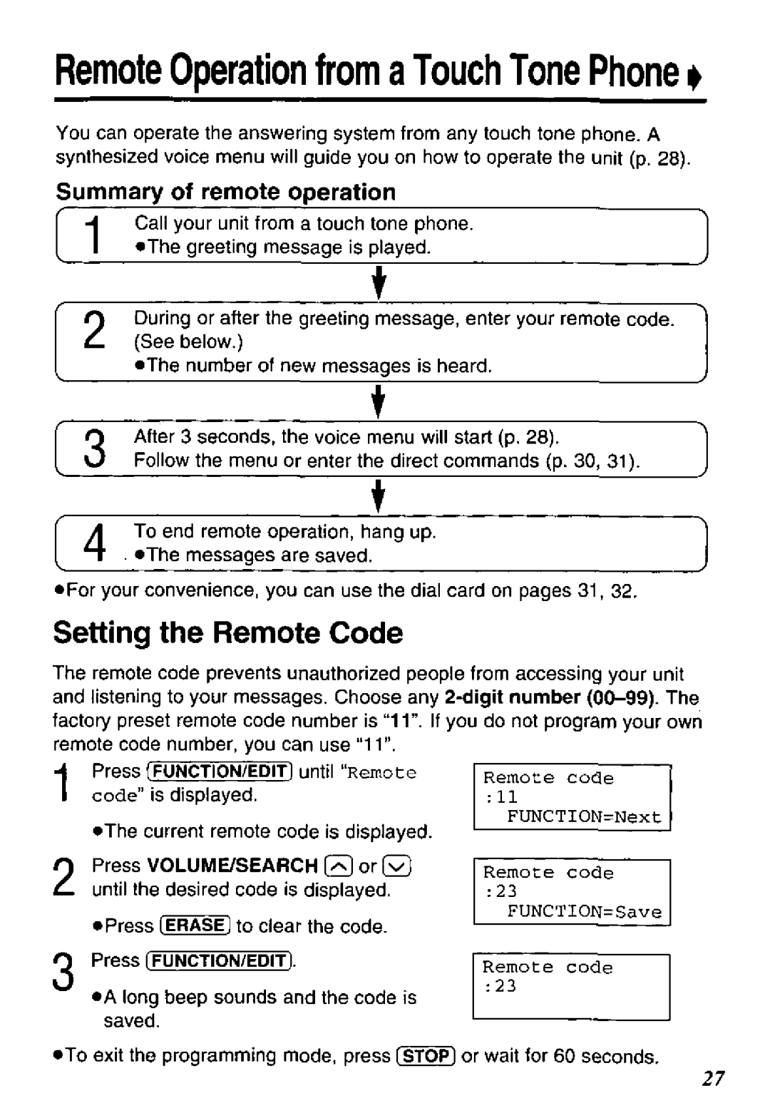 Panasonic KX-TM150B manual 