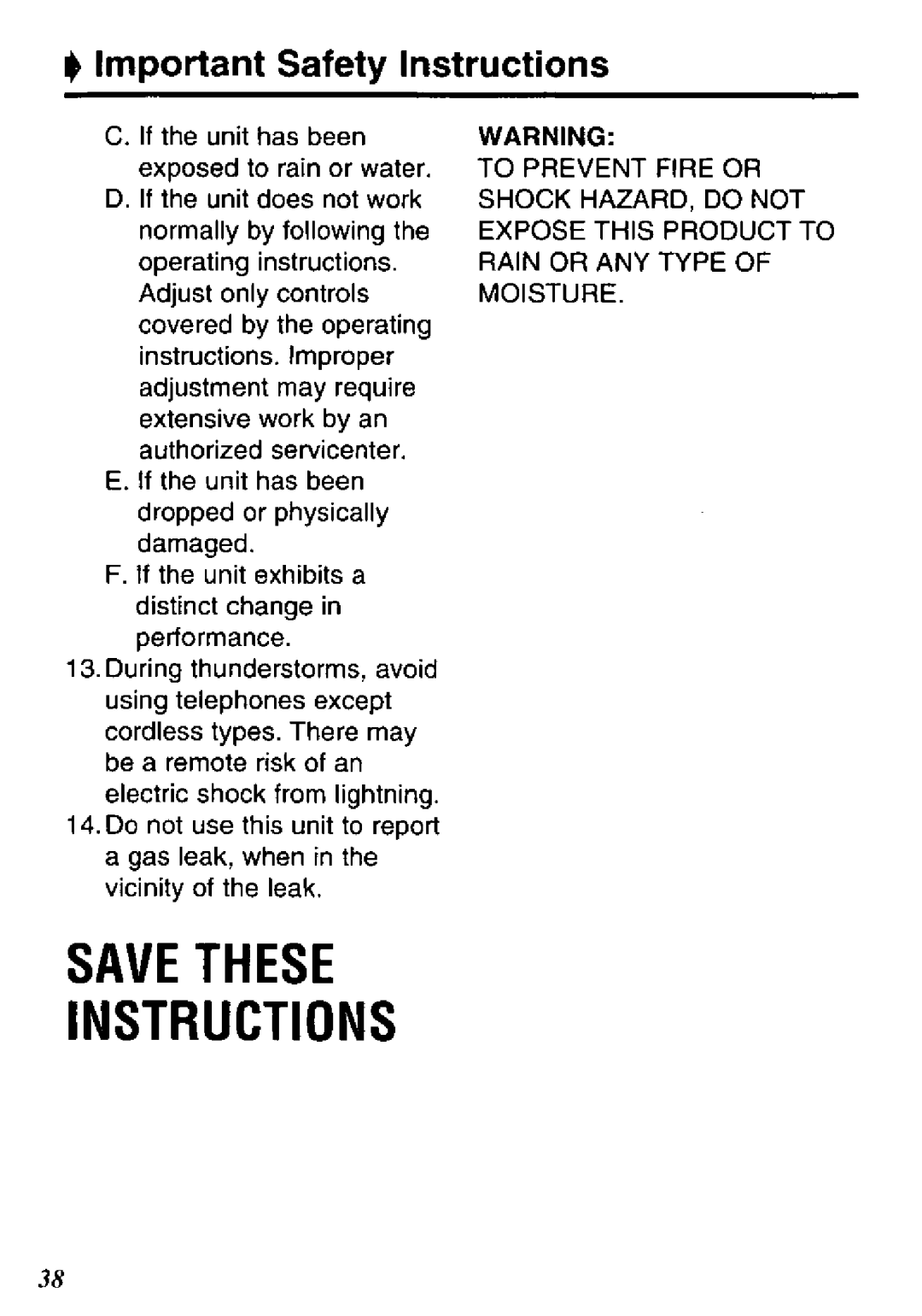 Panasonic KX-TM150B manual 