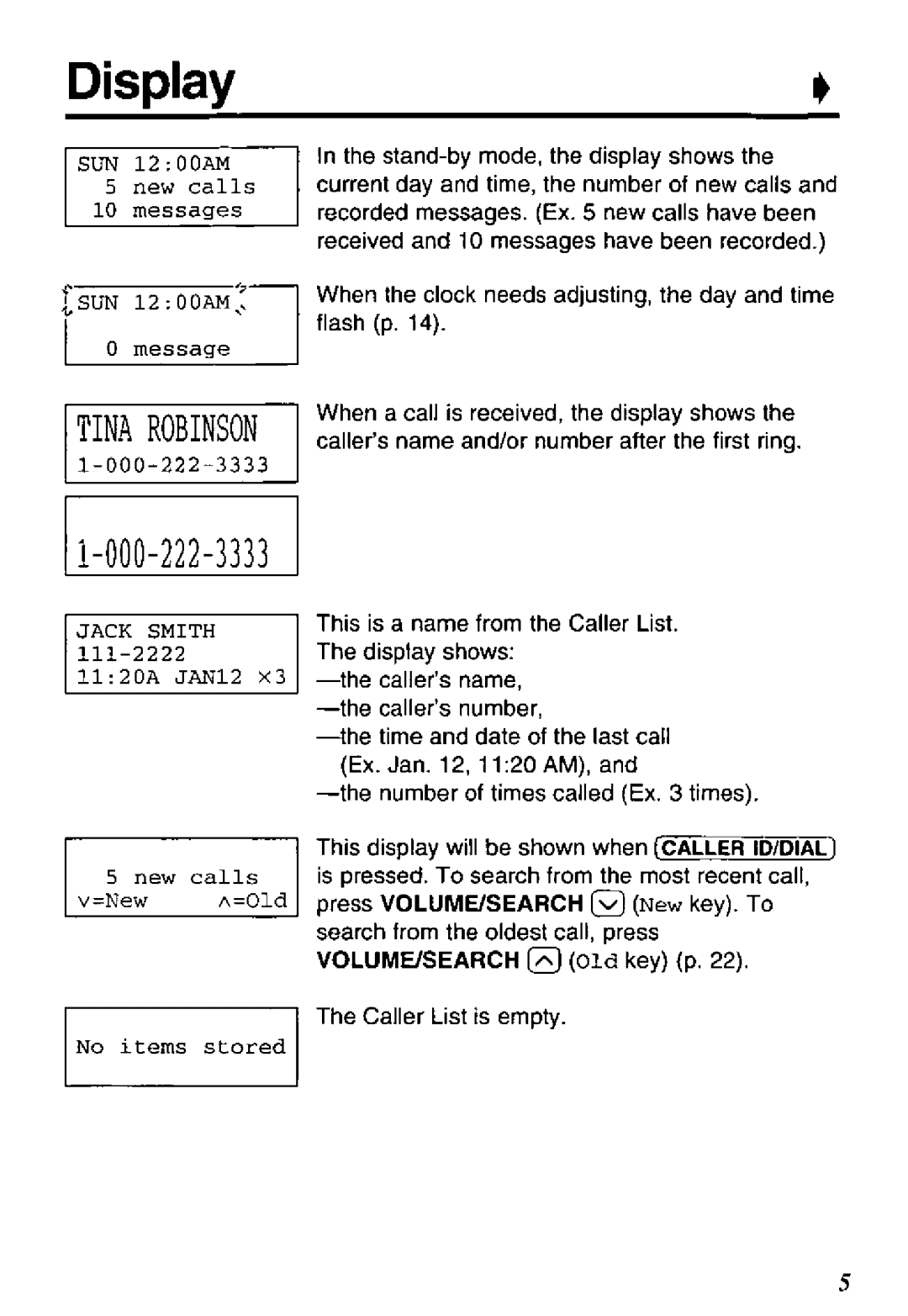 Panasonic KX-TM150B manual 