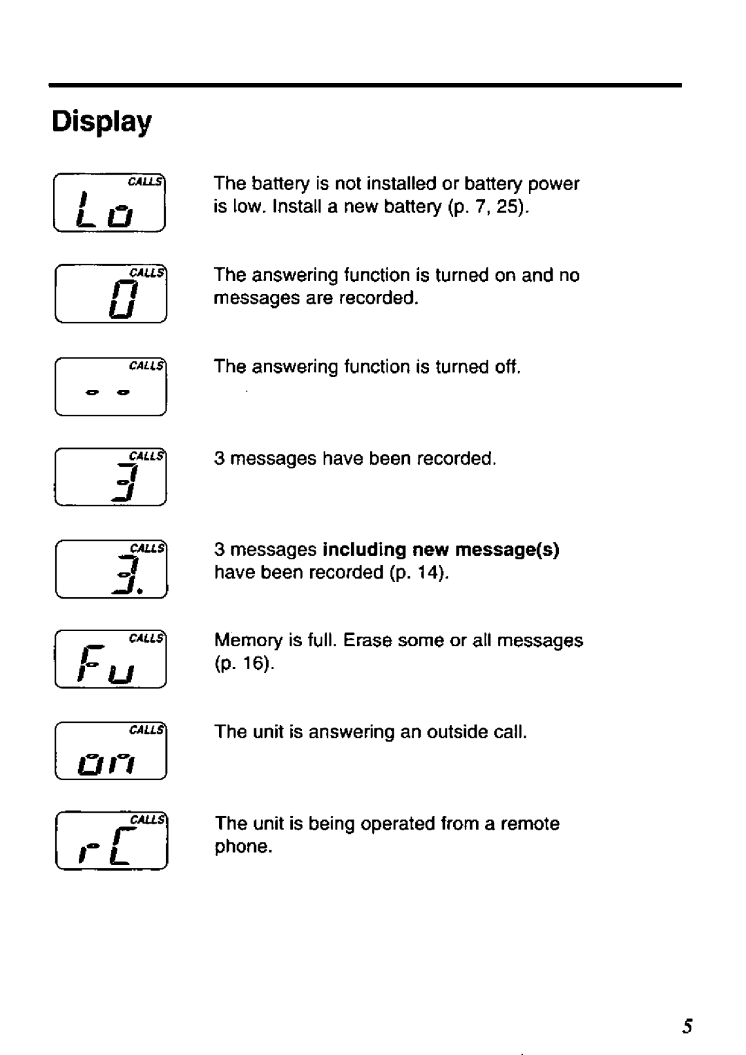 Panasonic KX-TM80-B, KX-TM80-W manual 