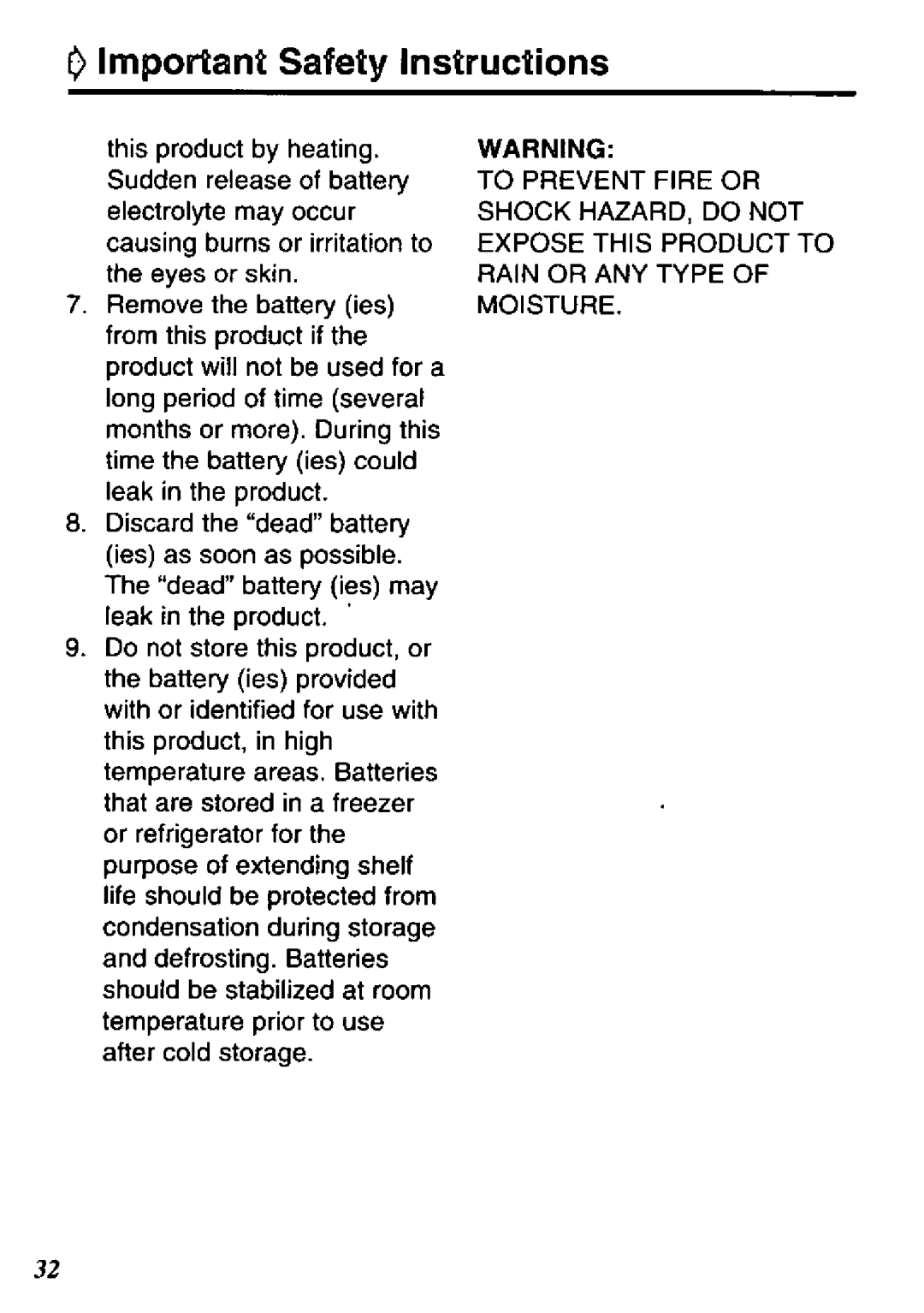 Panasonic KX-TM90-B manual 