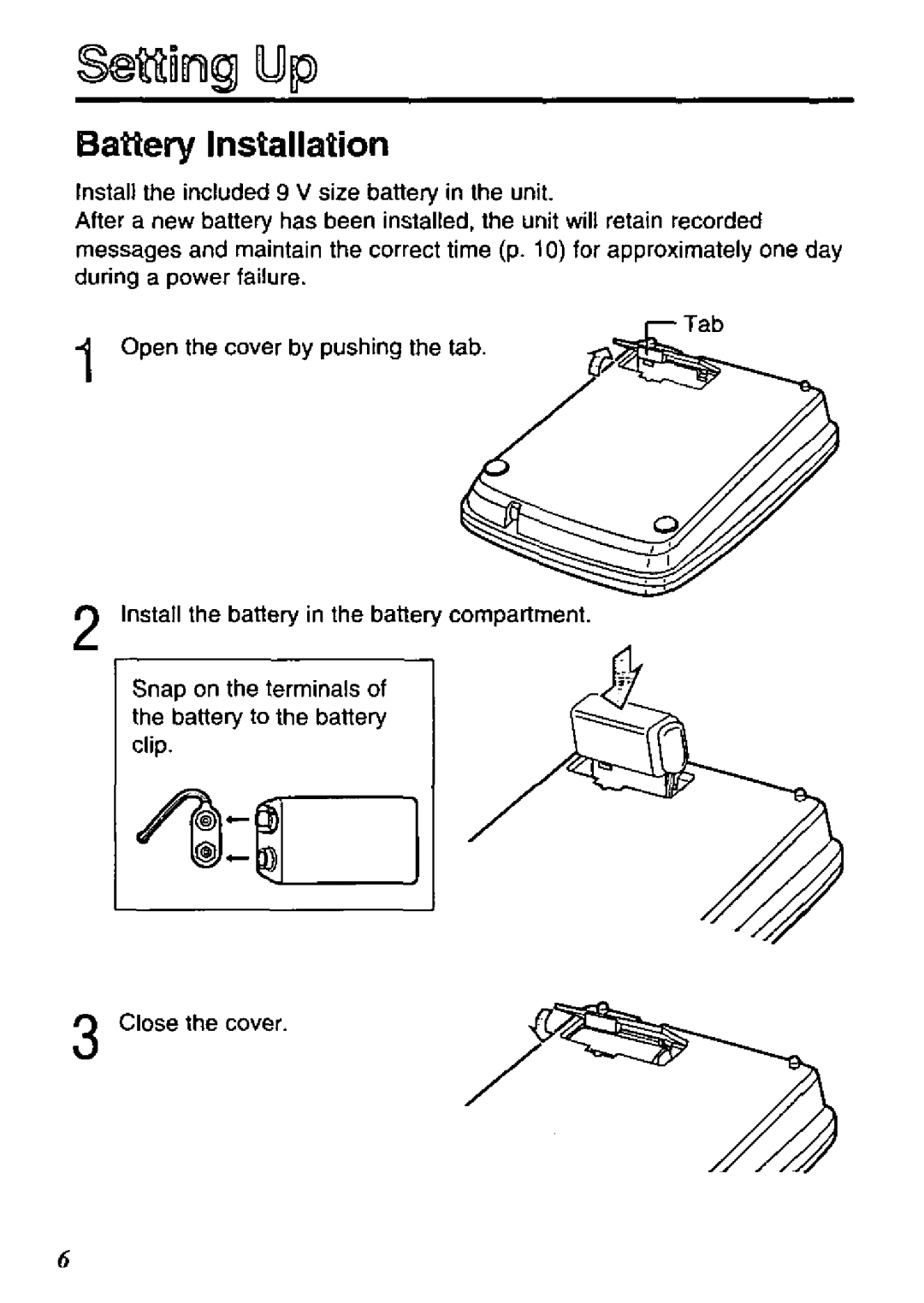 Panasonic KX-TM90-B manual 