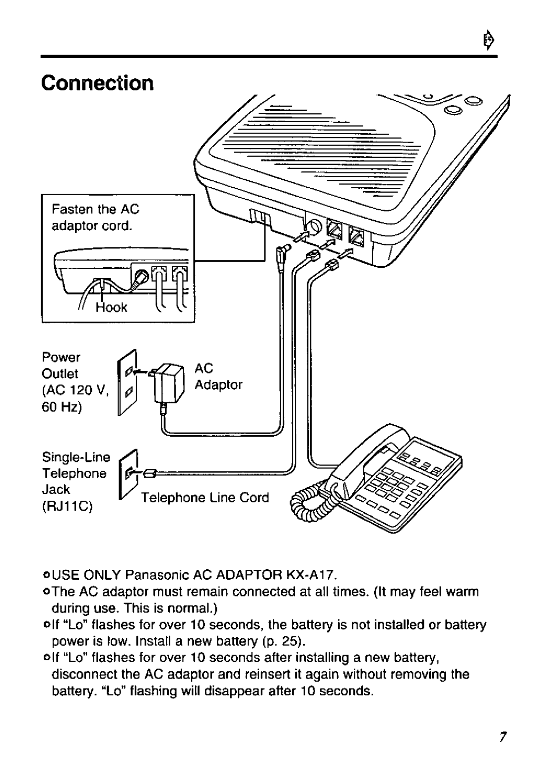 Panasonic KX-TM90-B manual 