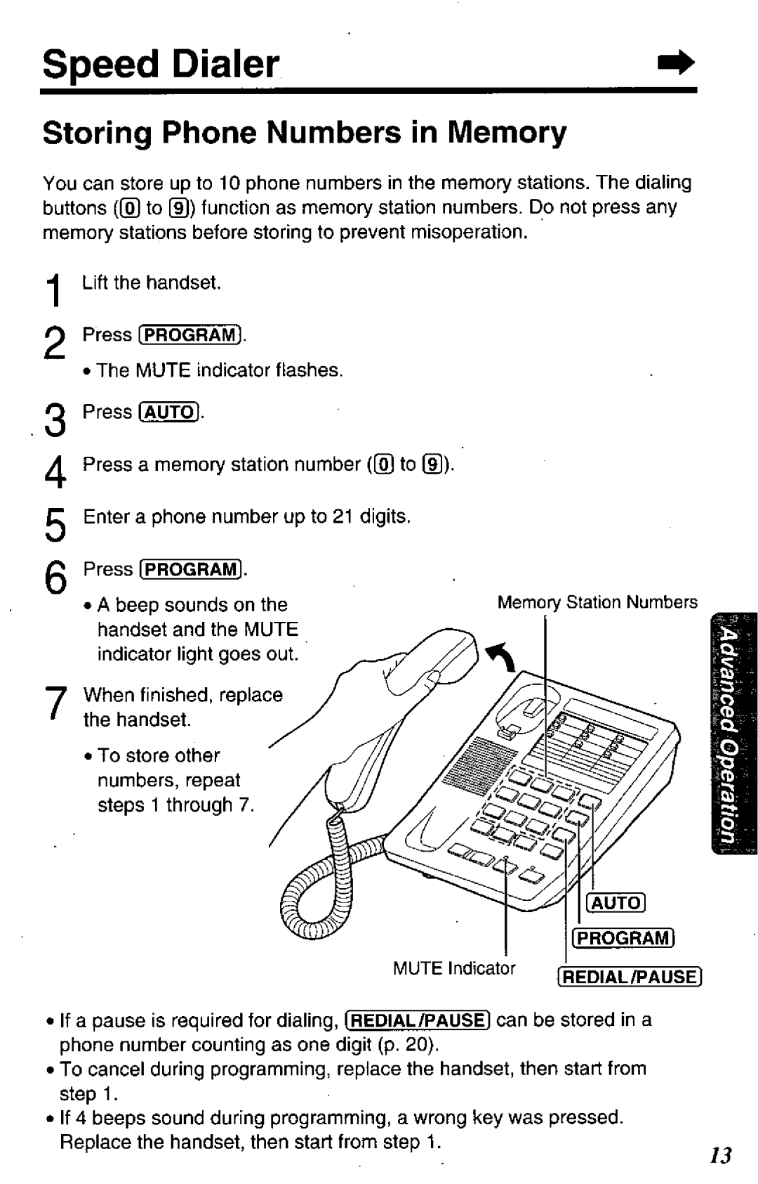 Panasonic KX-TS15-W manual 