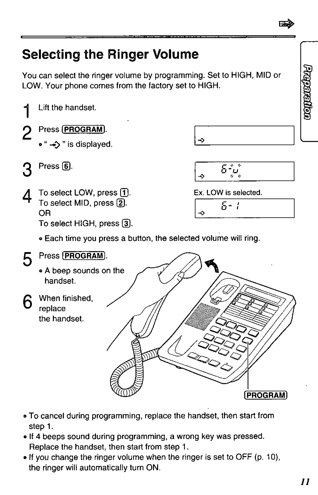 Panasonic KX-TS17-W manual 