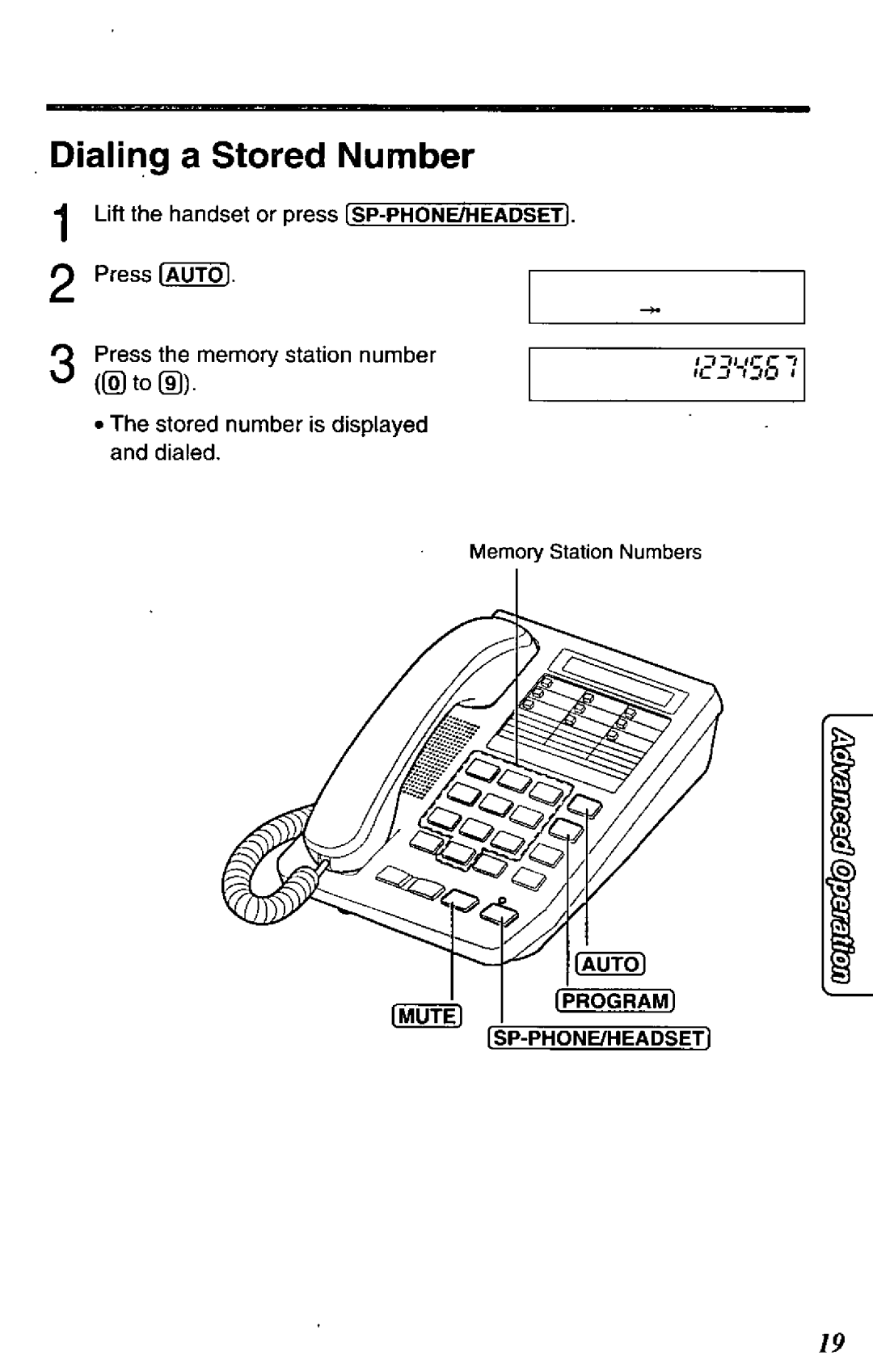 Panasonic KX-TS17-W manual 