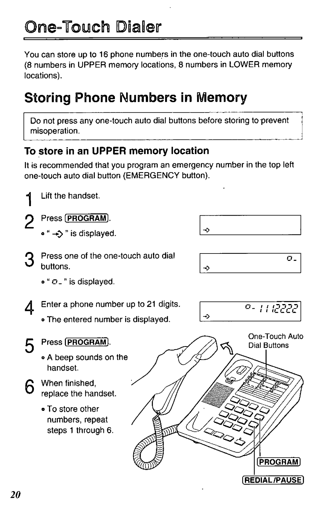 Panasonic KX-TS17-W manual 