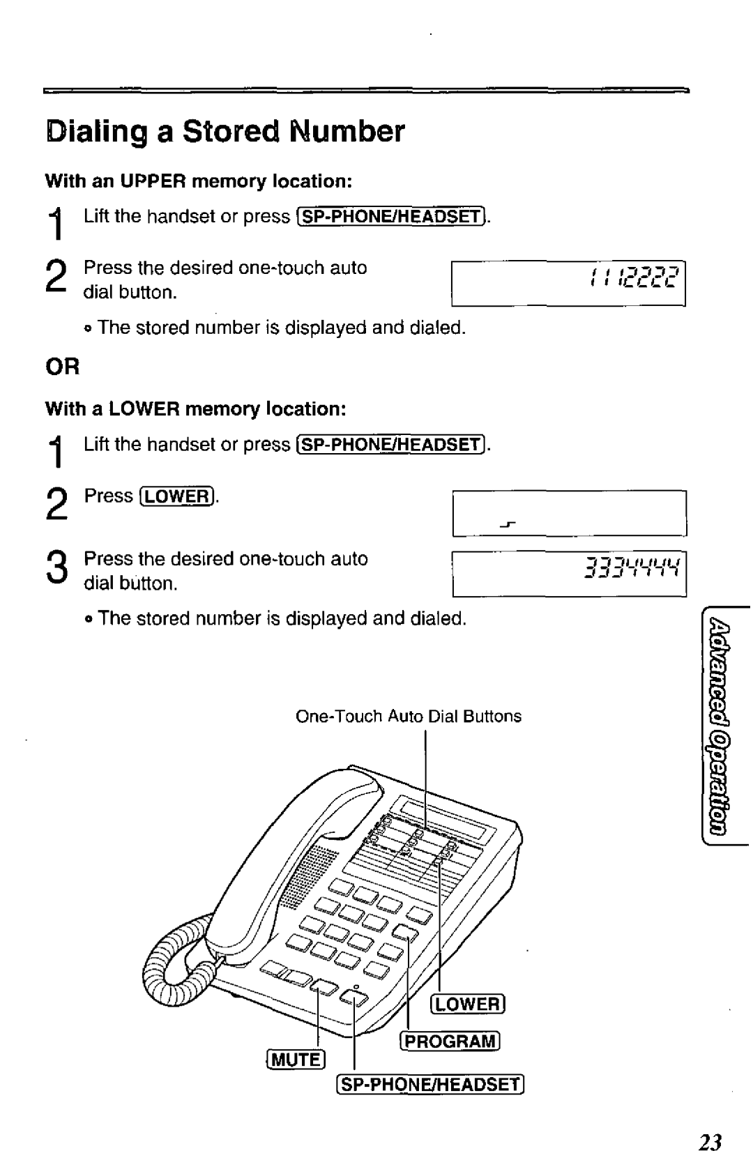 Panasonic KX-TS17-W manual 