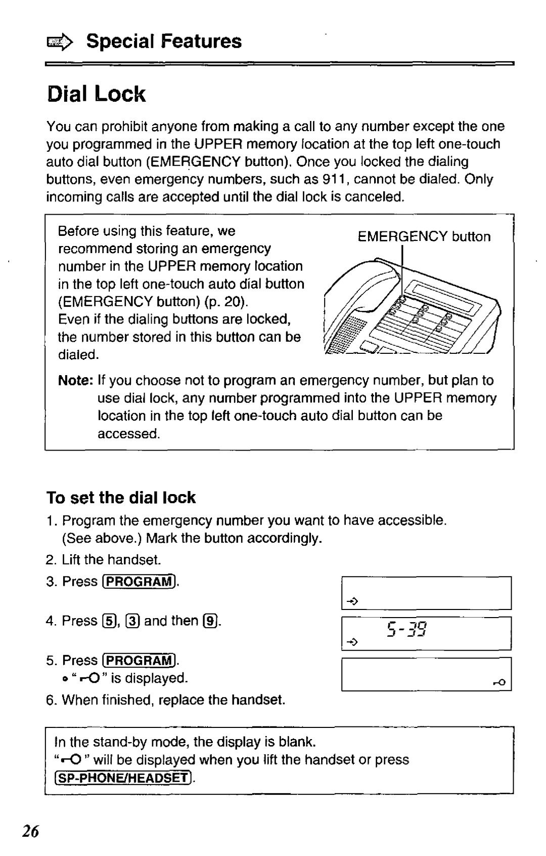 Panasonic KX-TS17-W manual 