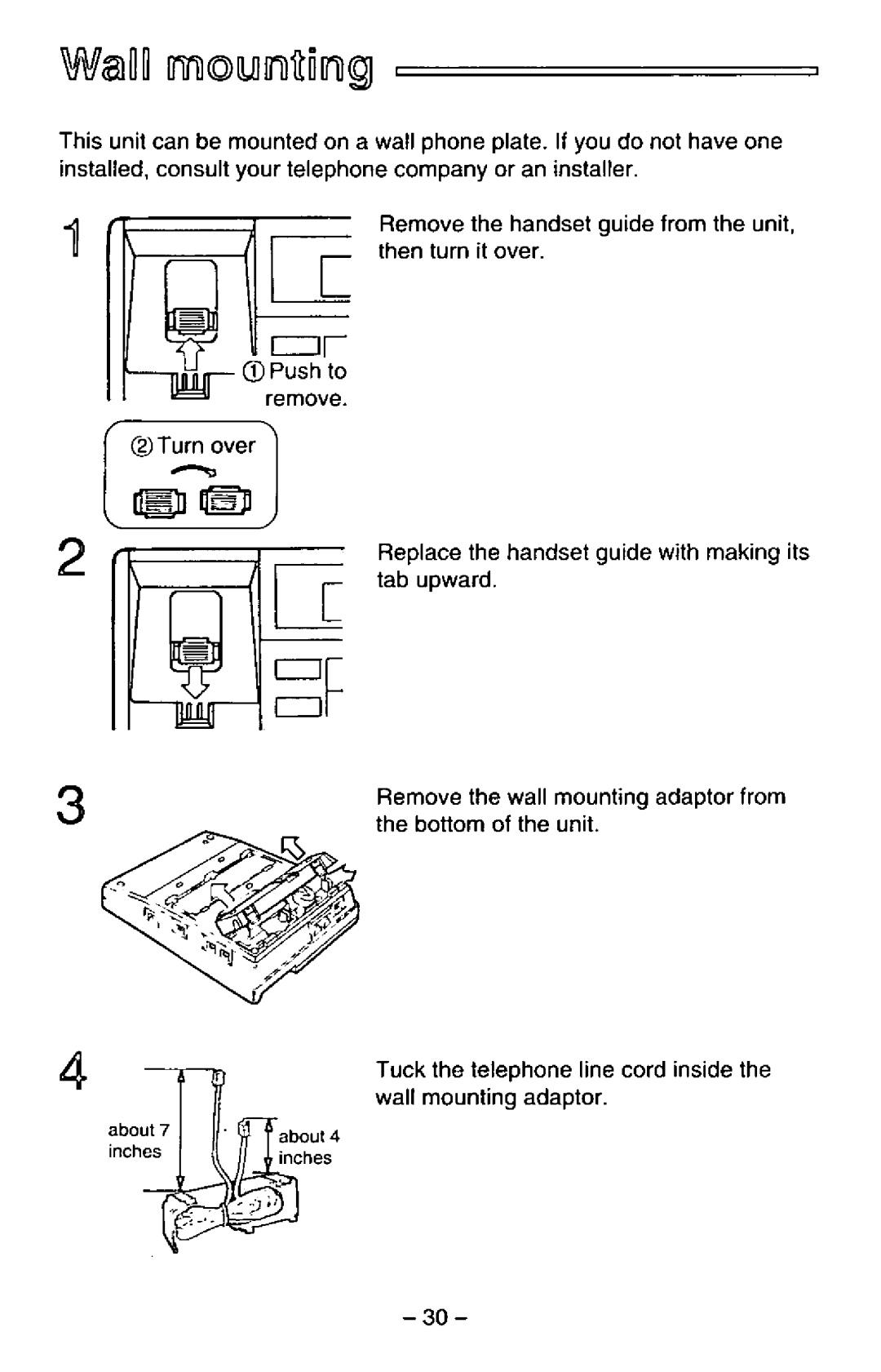 Panasonic KX-TS25-B manual 