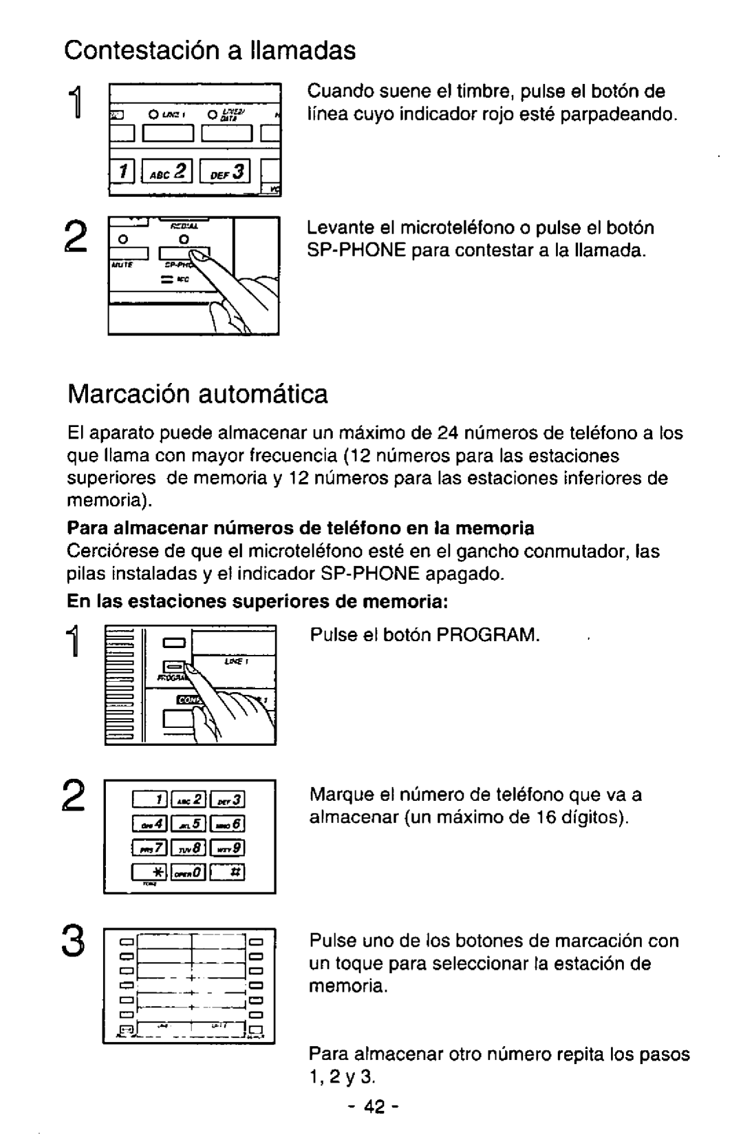 Panasonic KX-TS25-B manual 