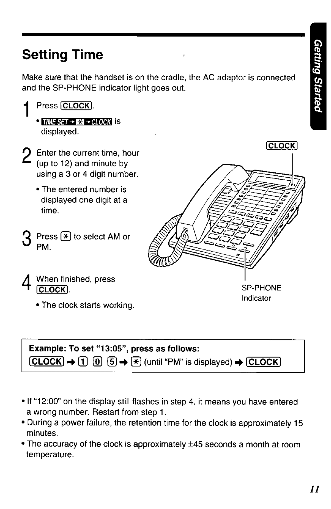 Panasonic KX-TS401W manual 