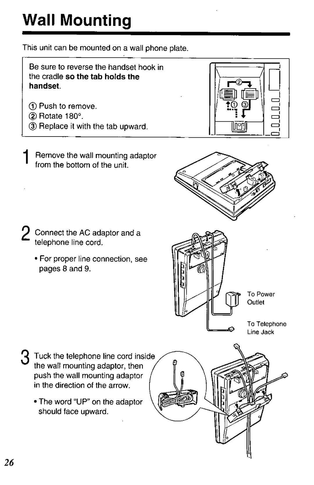 Panasonic KX-TS401W manual 