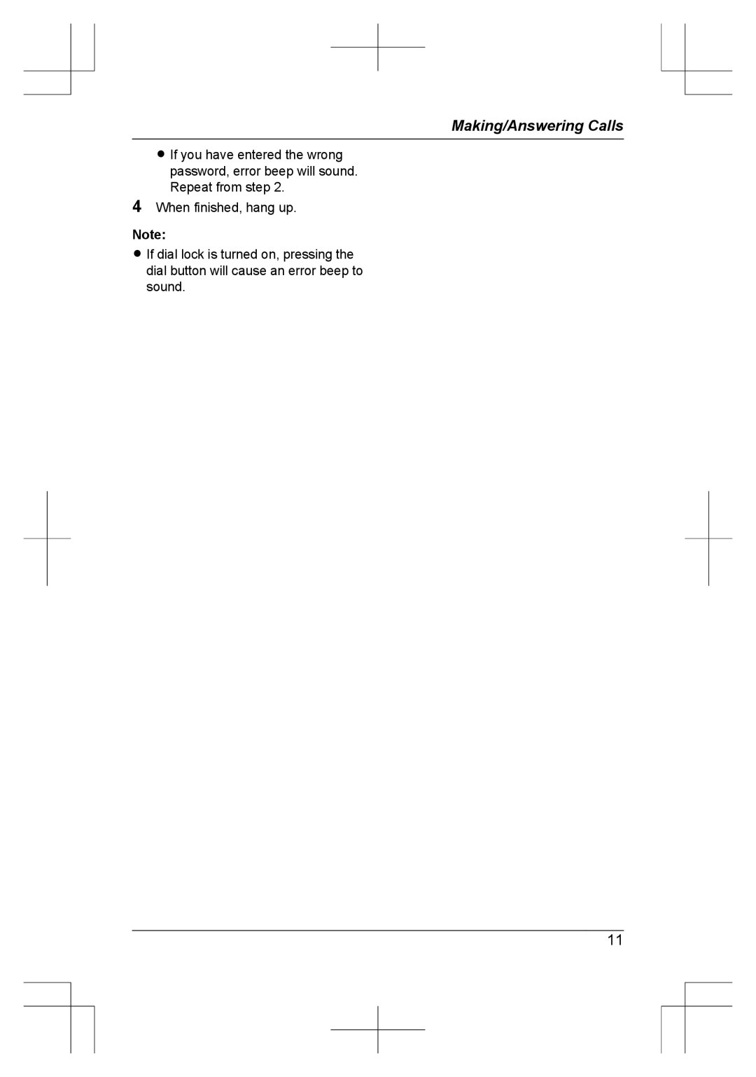 Panasonic KX-TS840MX operating instructions Making/Answering Calls 