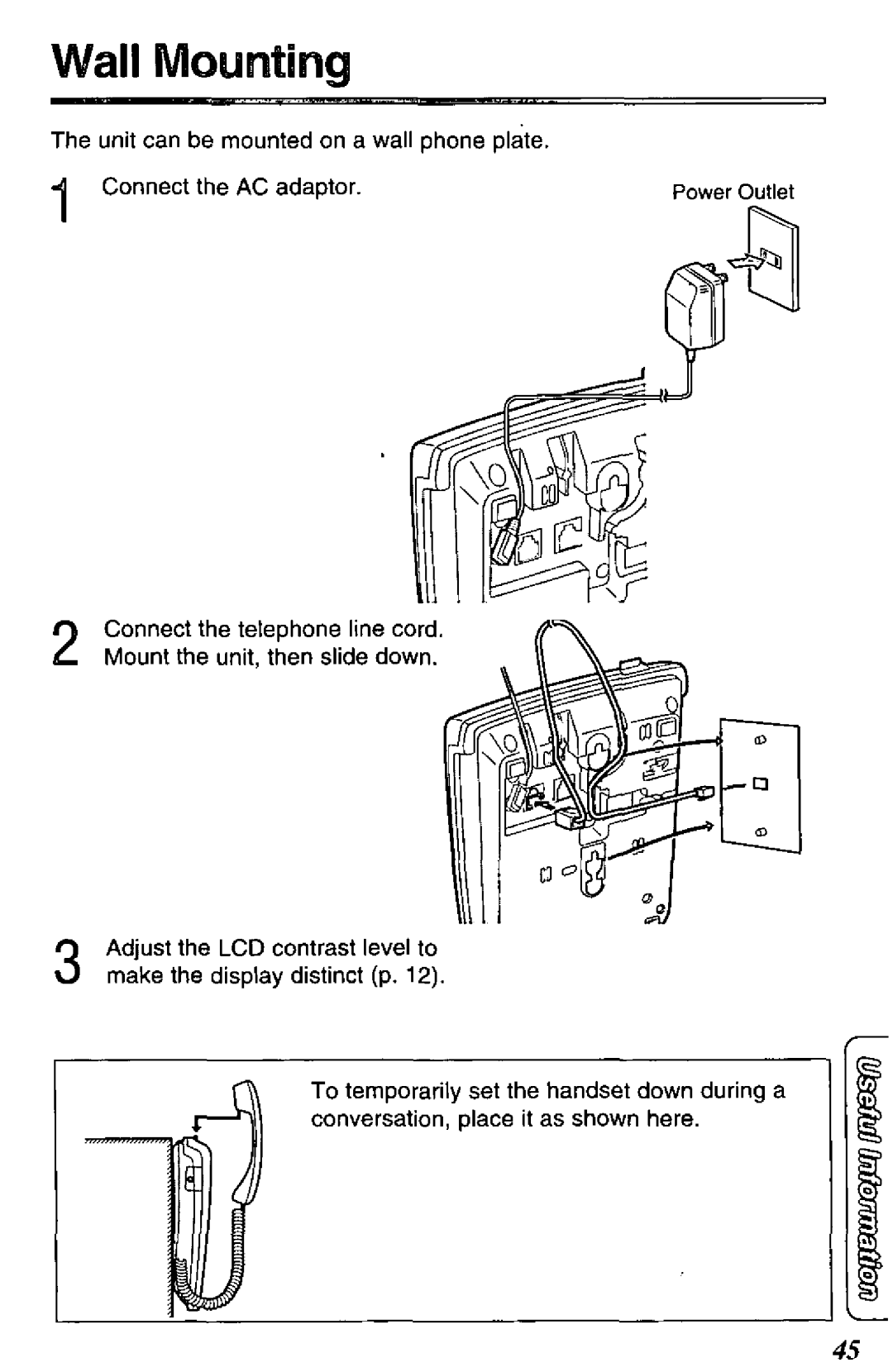 Panasonic KX-TSC12W manual 