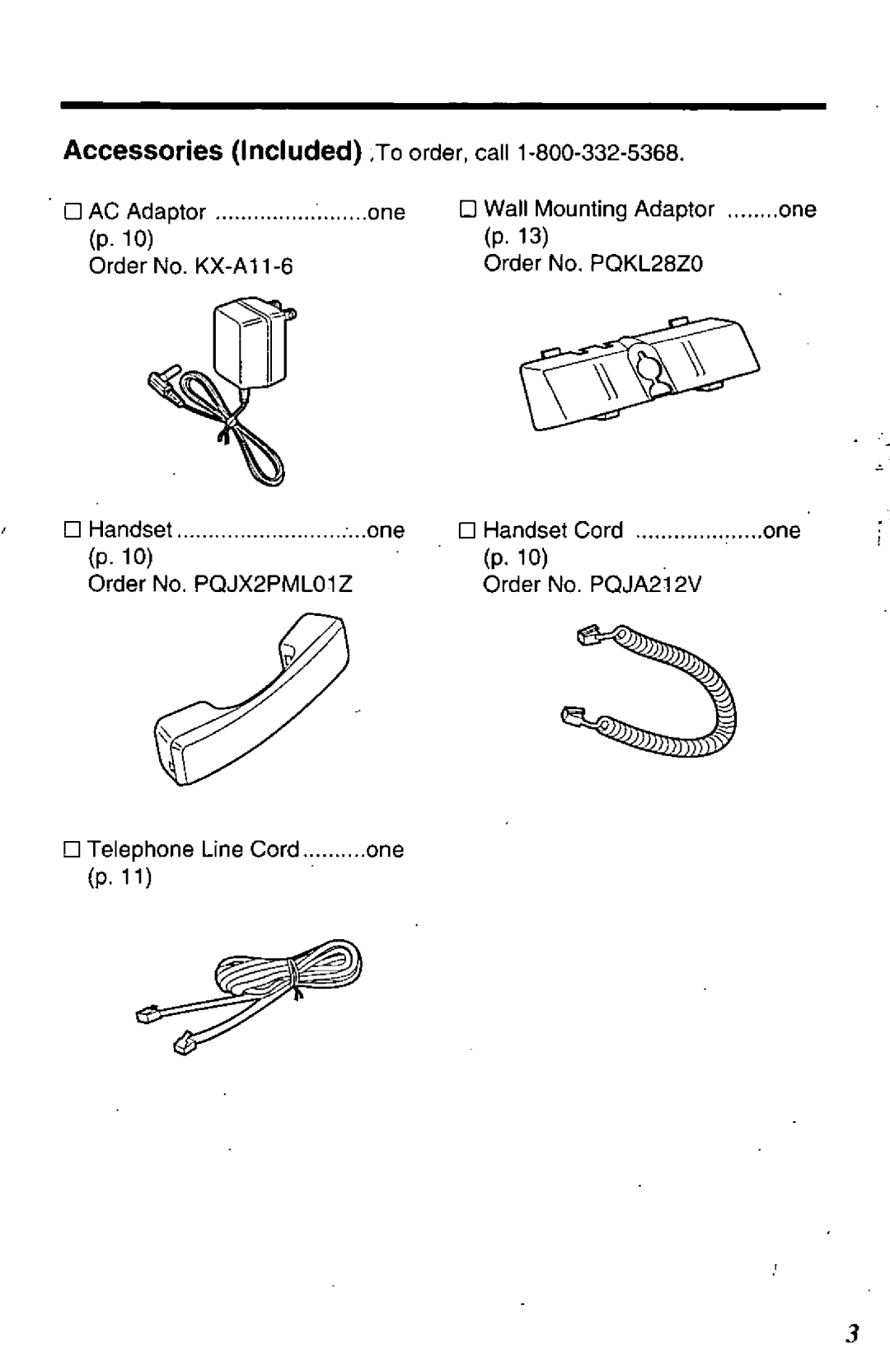 Panasonic KX-TSC50-B manual 