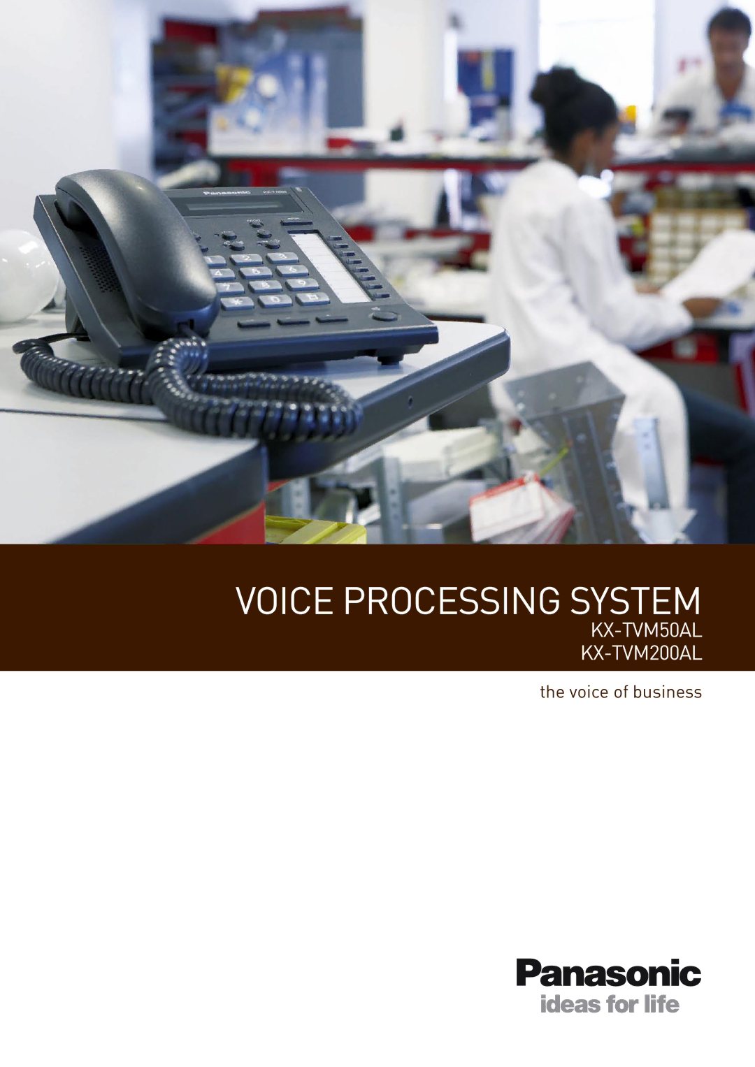 Panasonic KX-TVM200AL, KX-TVM50AL manual Voice Processing System 