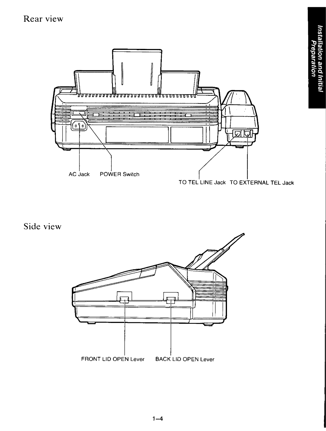 Panasonic KXF110 manual 