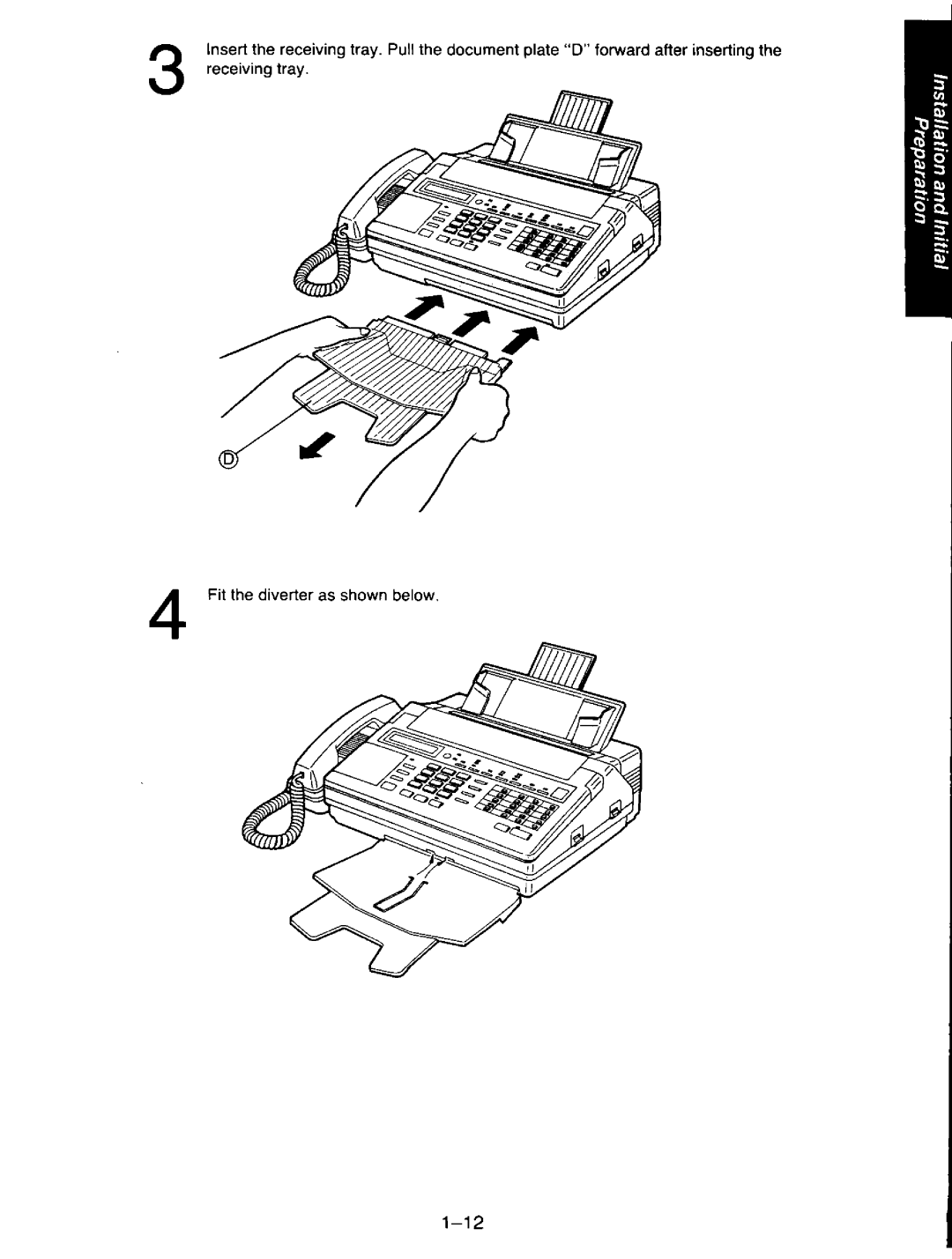 Panasonic KXF110 manual 