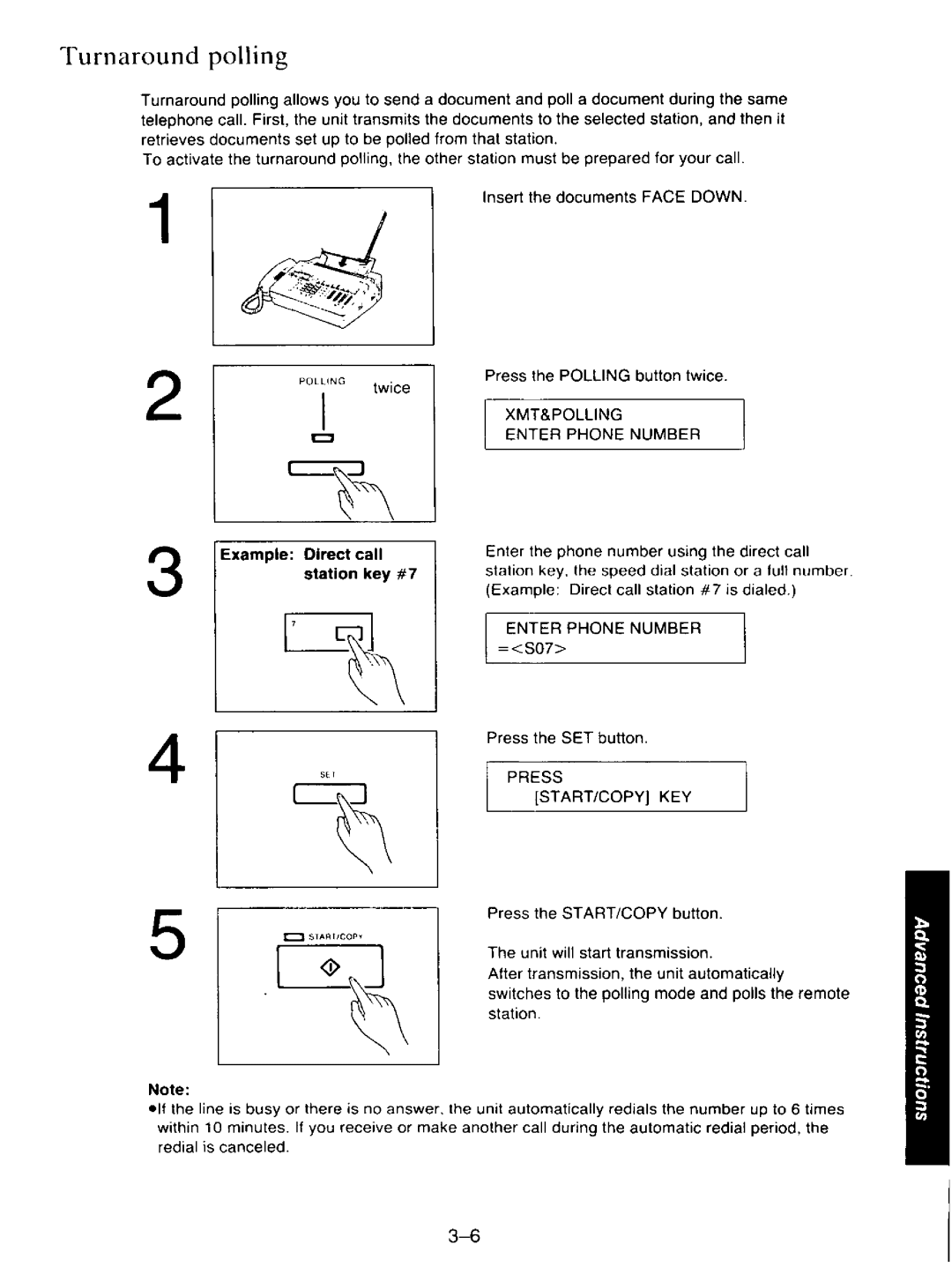 Panasonic KXF110 manual 