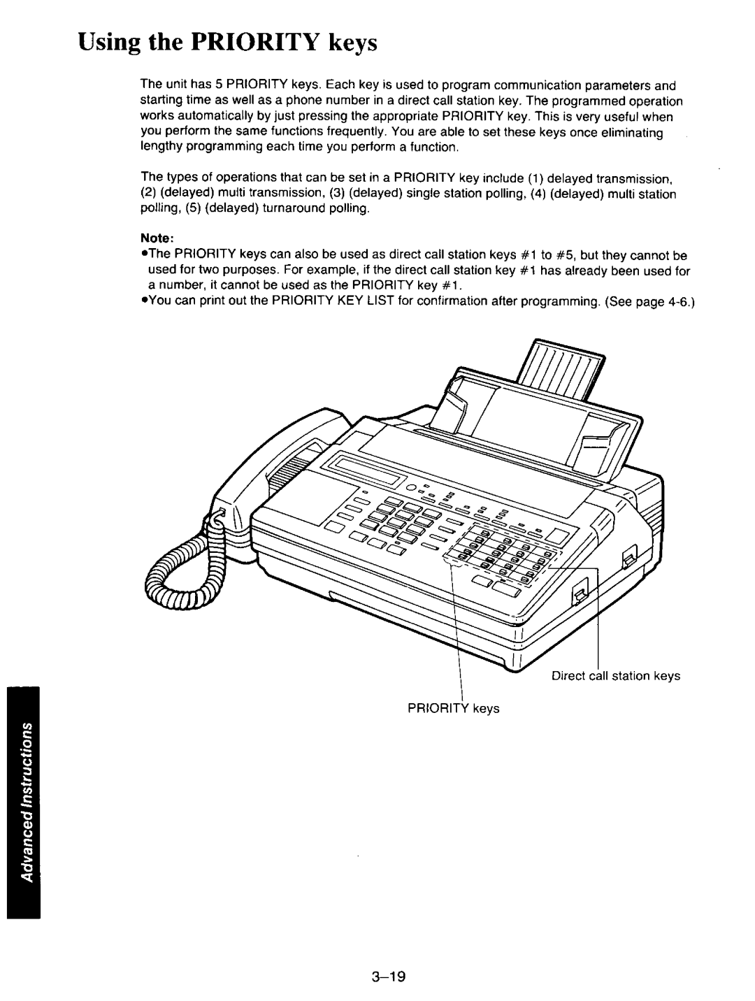 Panasonic KXF110 manual 