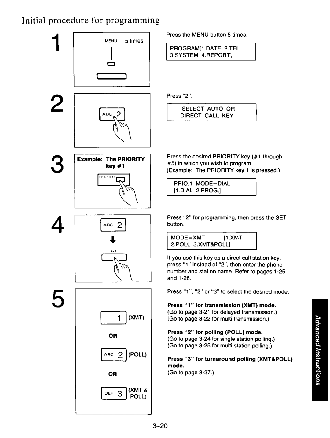 Panasonic KXF110 manual 