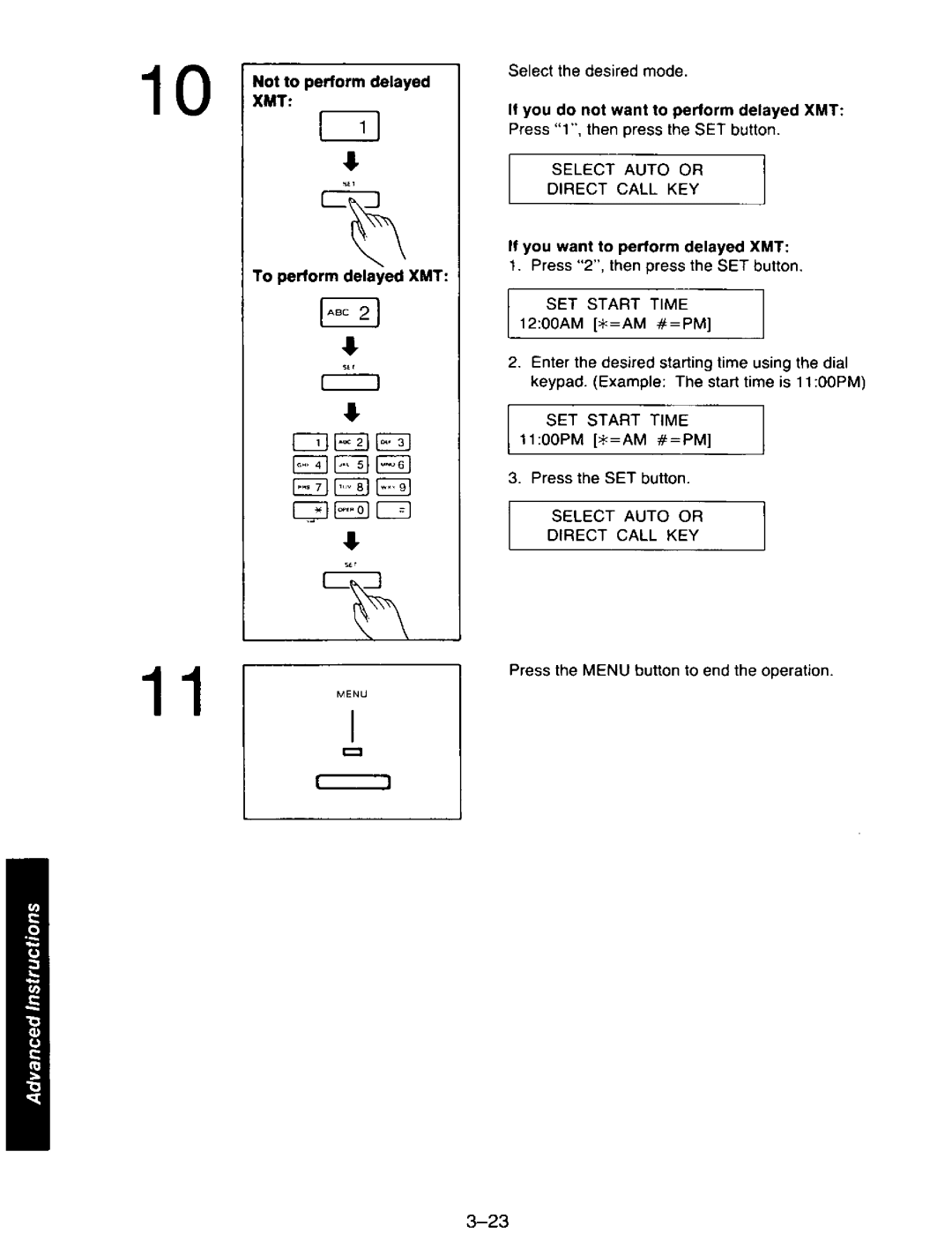 Panasonic KXF110 manual 