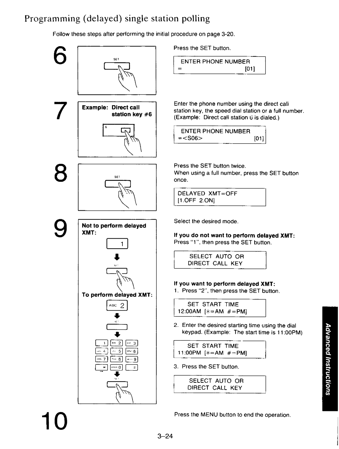 Panasonic KXF110 manual 