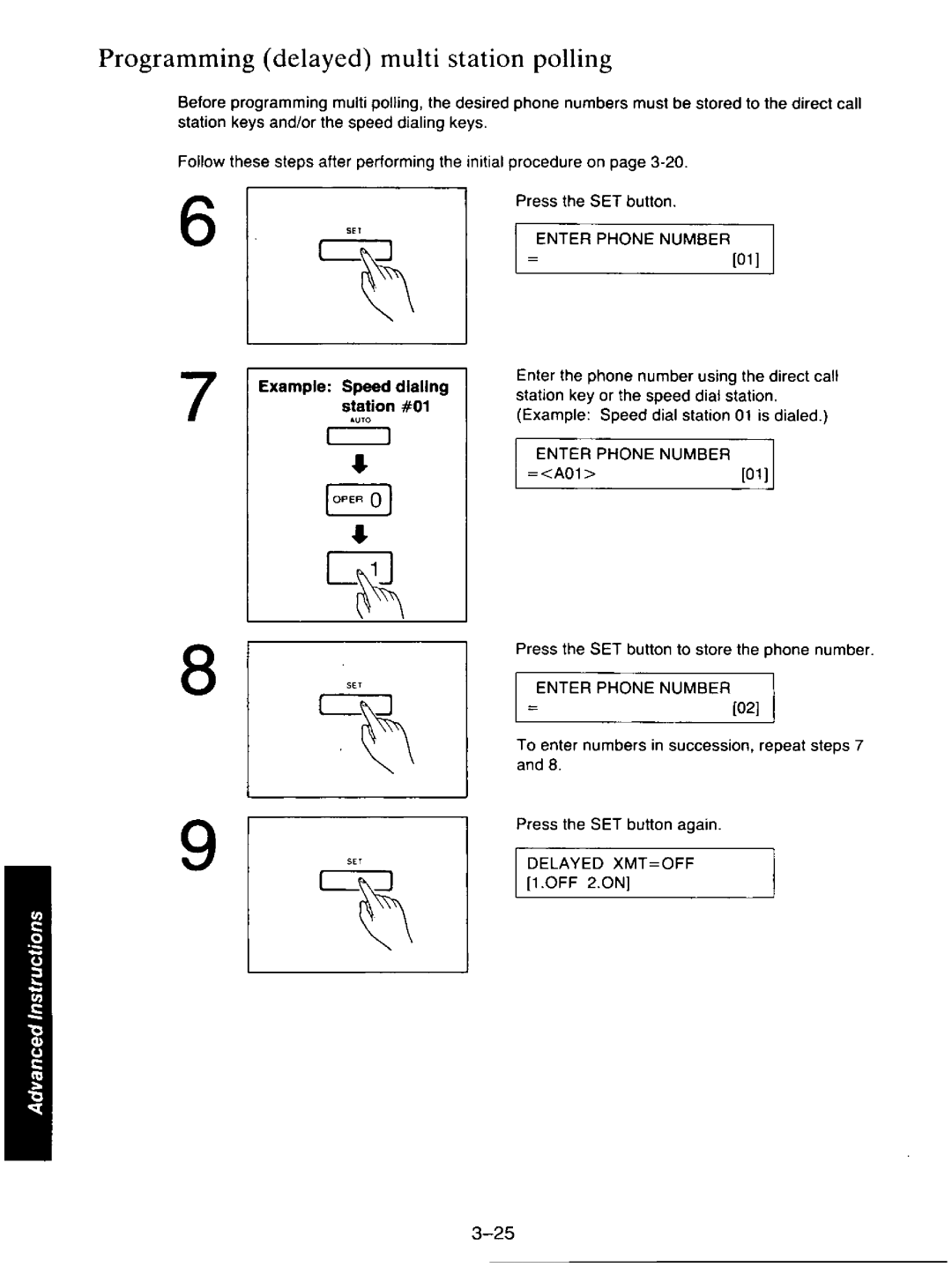 Panasonic KXF110 manual 