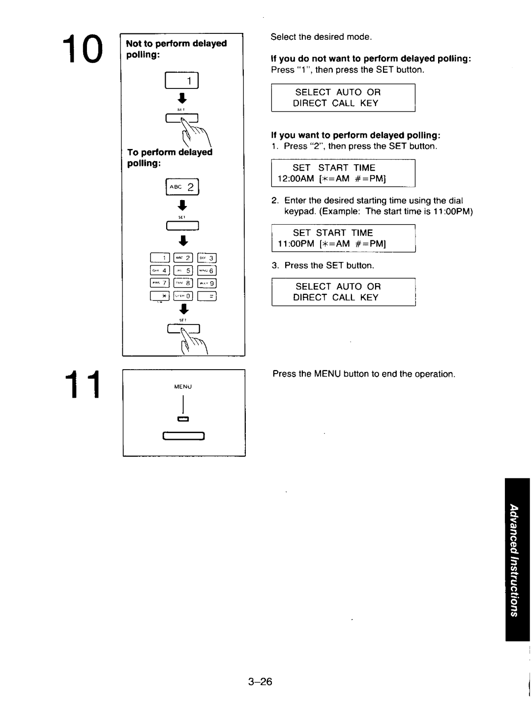 Panasonic KXF110 manual 