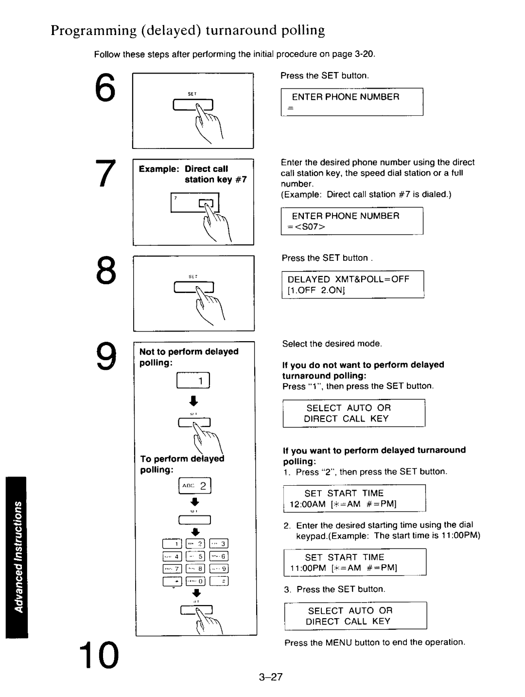 Panasonic KXF110 manual 