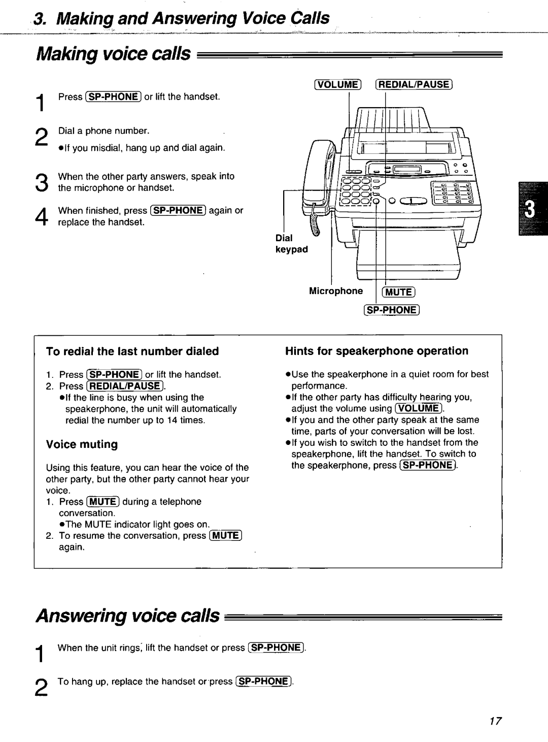 Panasonic KXF1100 manual 