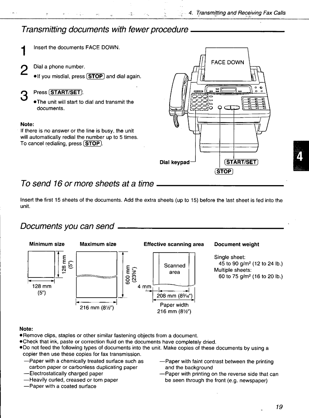 Panasonic KXF1100 manual 