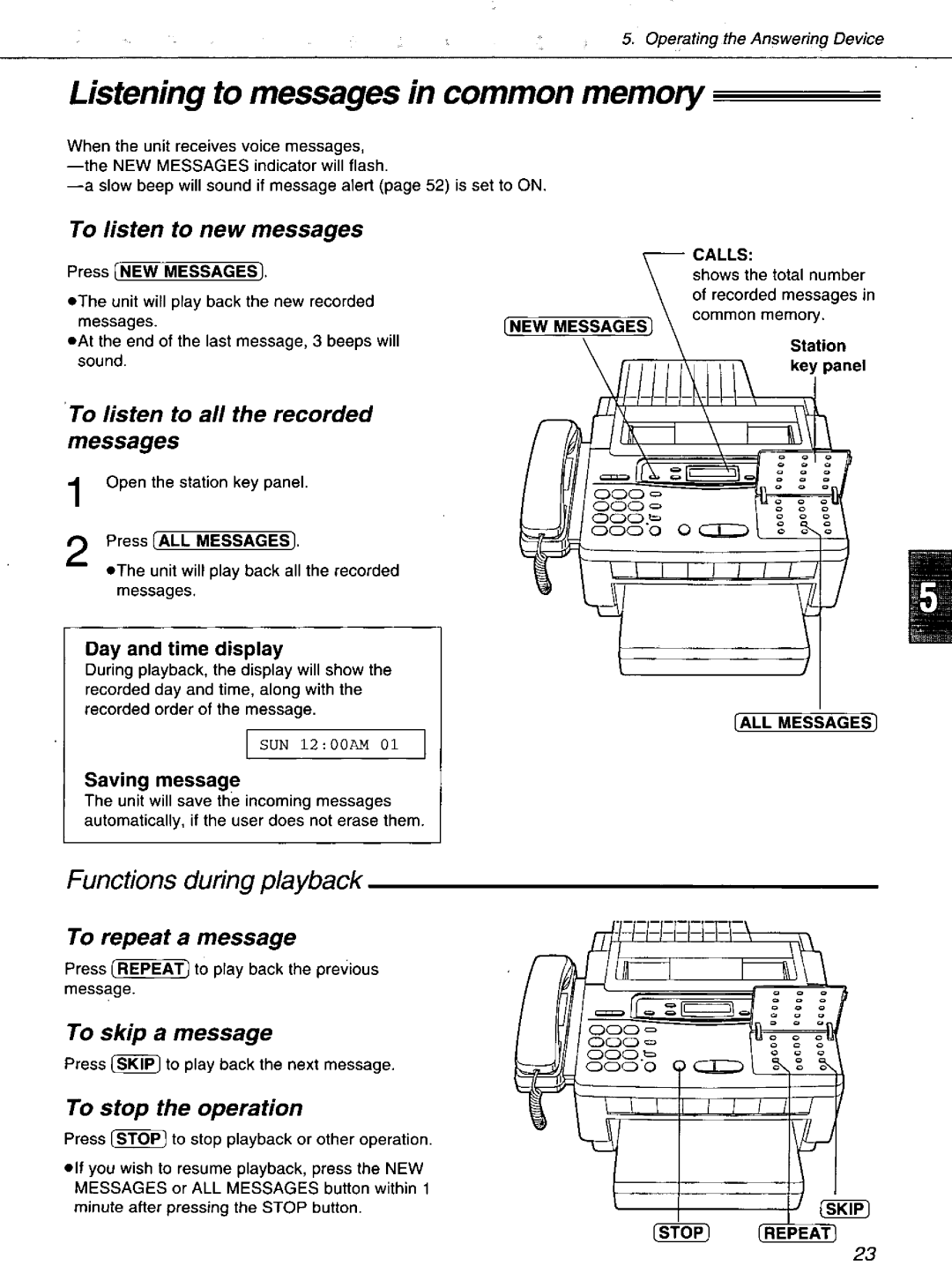 Panasonic KXF1100 manual 