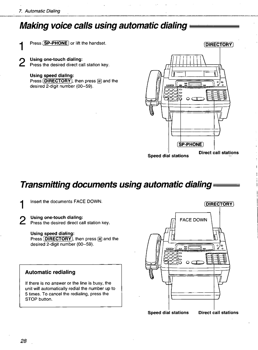 Panasonic KXF1100 manual 