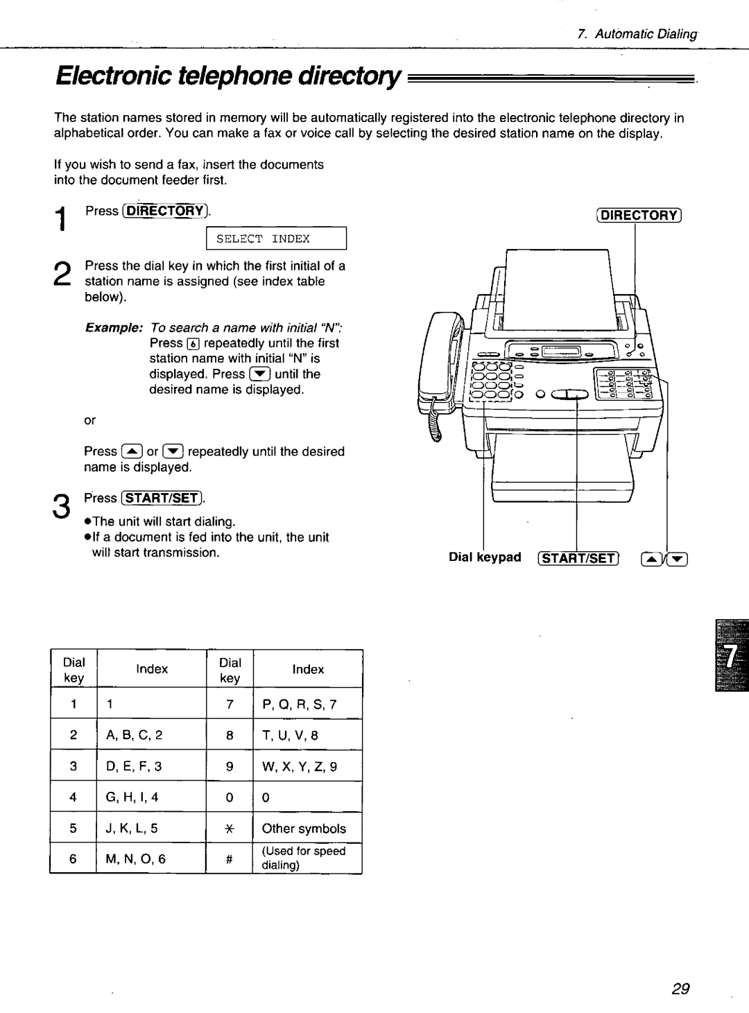 Panasonic KXF1100 manual 