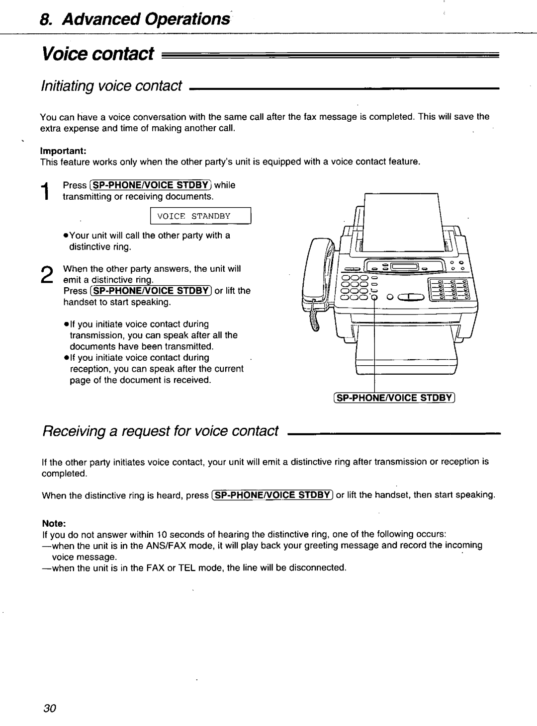 Panasonic KXF1100 manual 