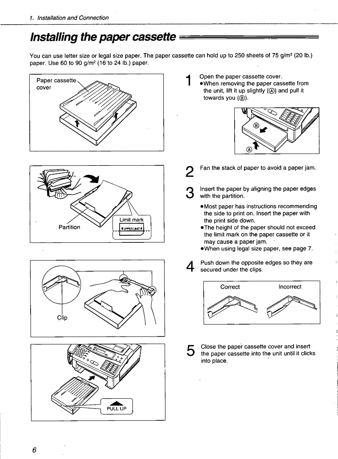 Panasonic KXF1100 manual 