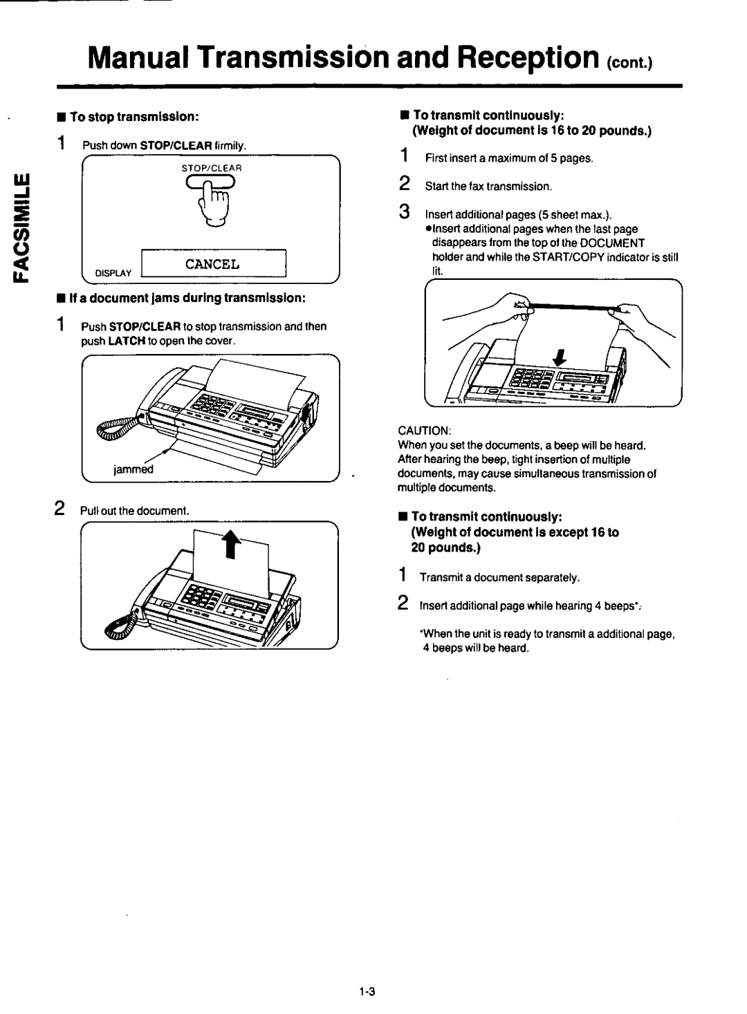 Panasonic KXF120 manual 